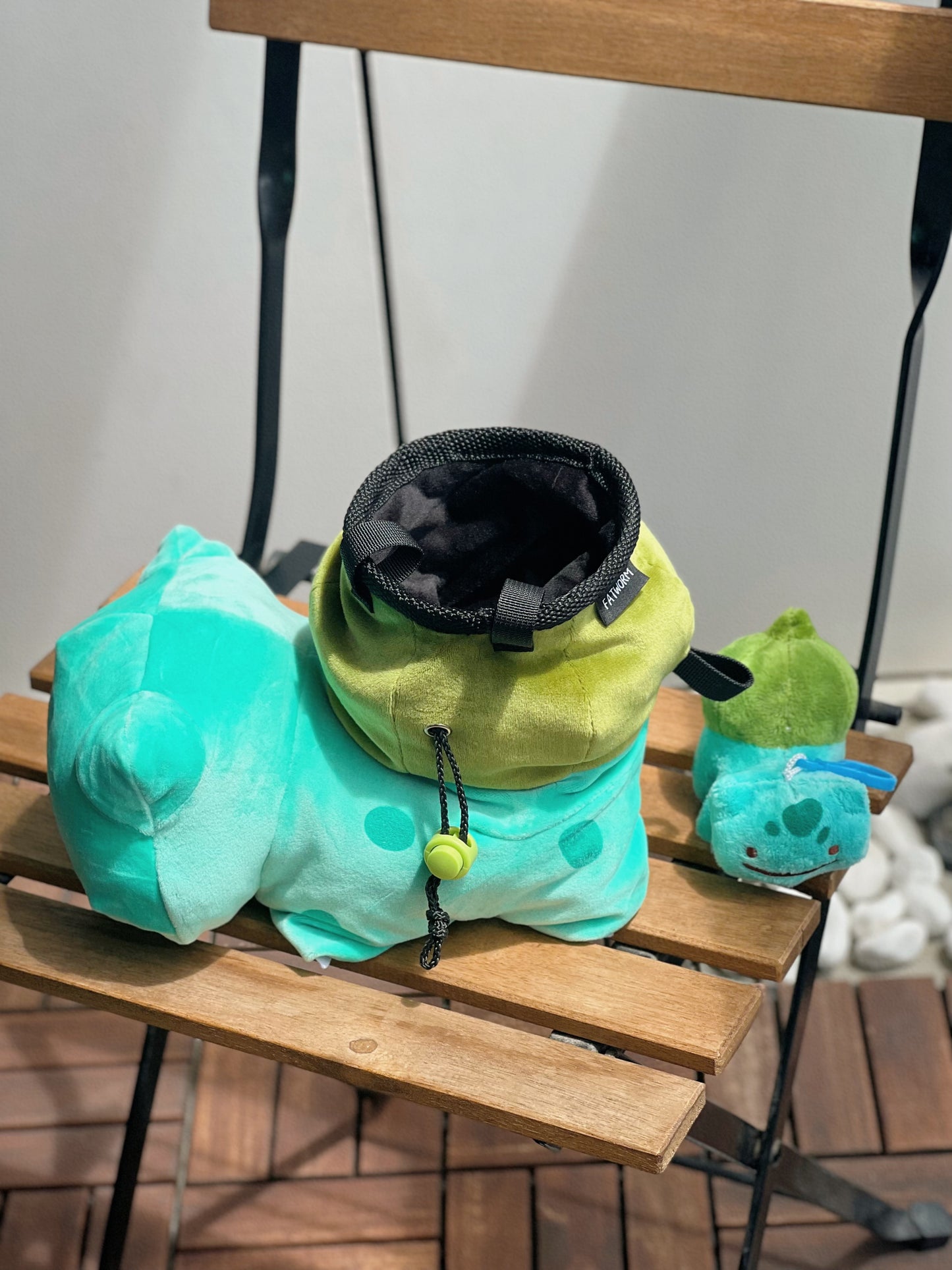 pokemon bulbasaur Ditto cute chalk bag for rock climbing