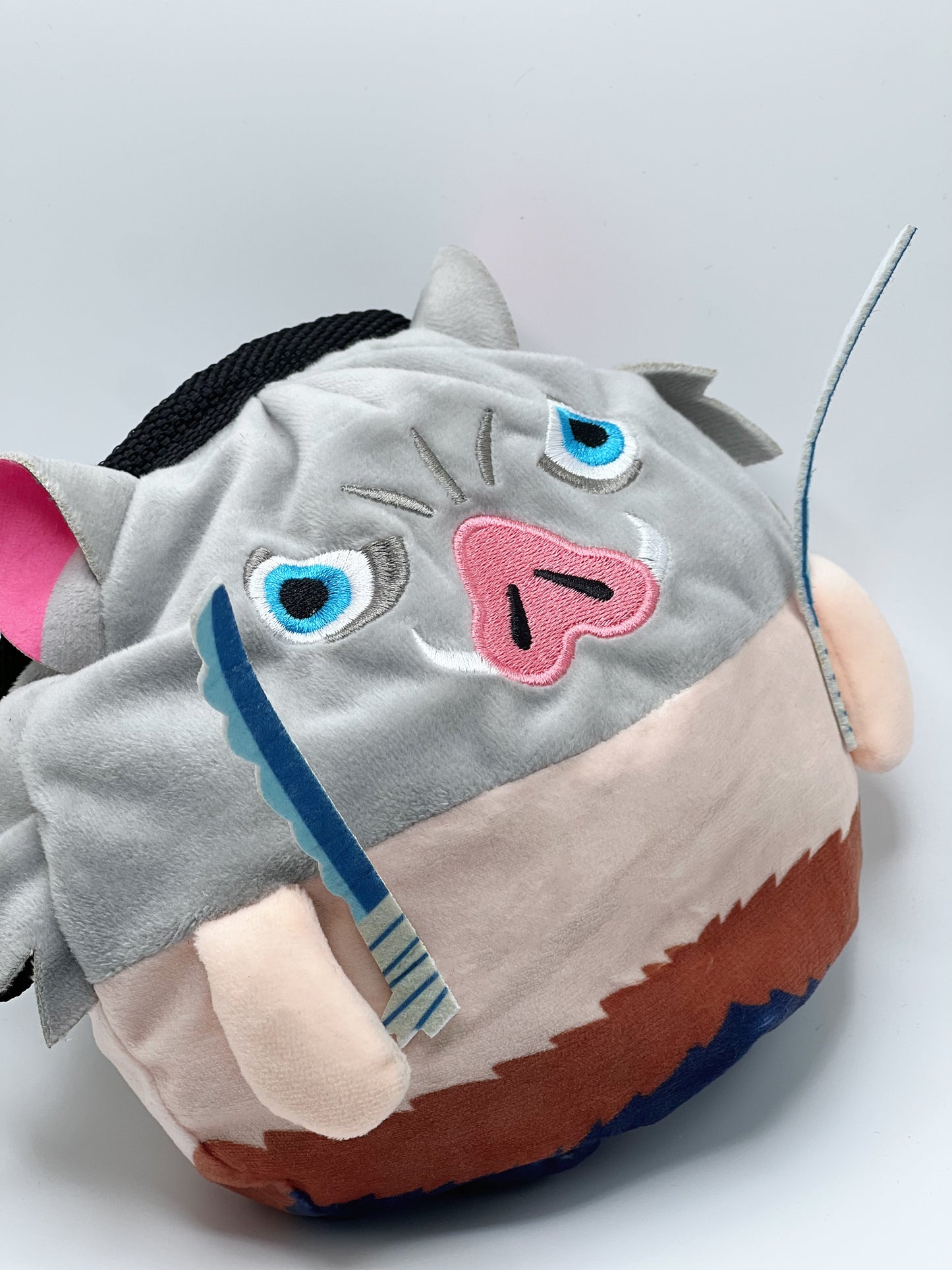 demon slayer cute Chubby Inosuke Pig chalk bag for rock climbing