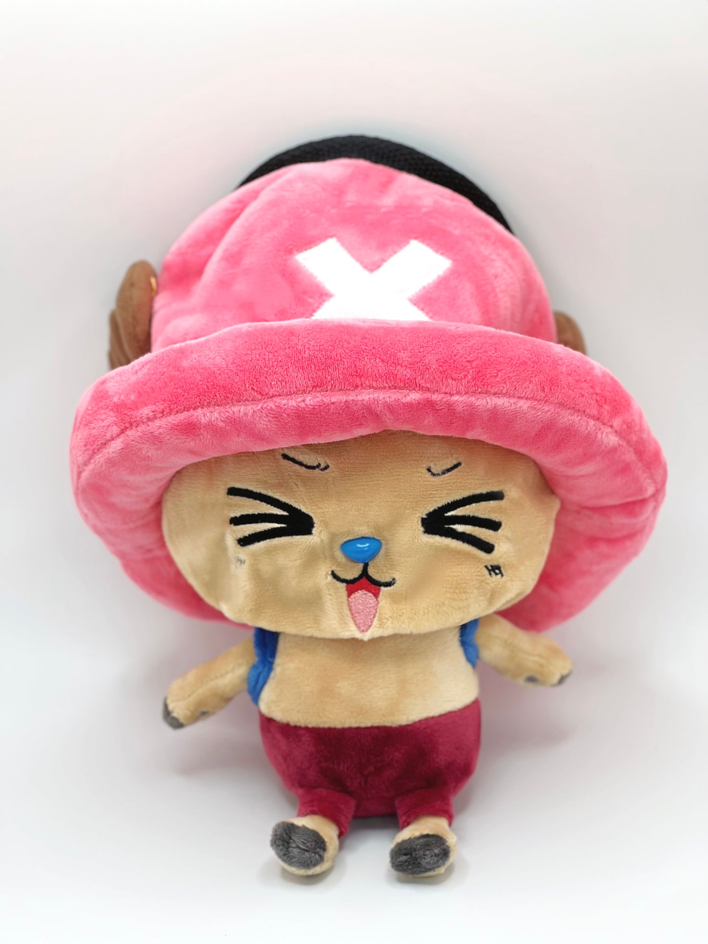 one piece anime tong tong chopper excited cute handmade rock climbing chalk bag