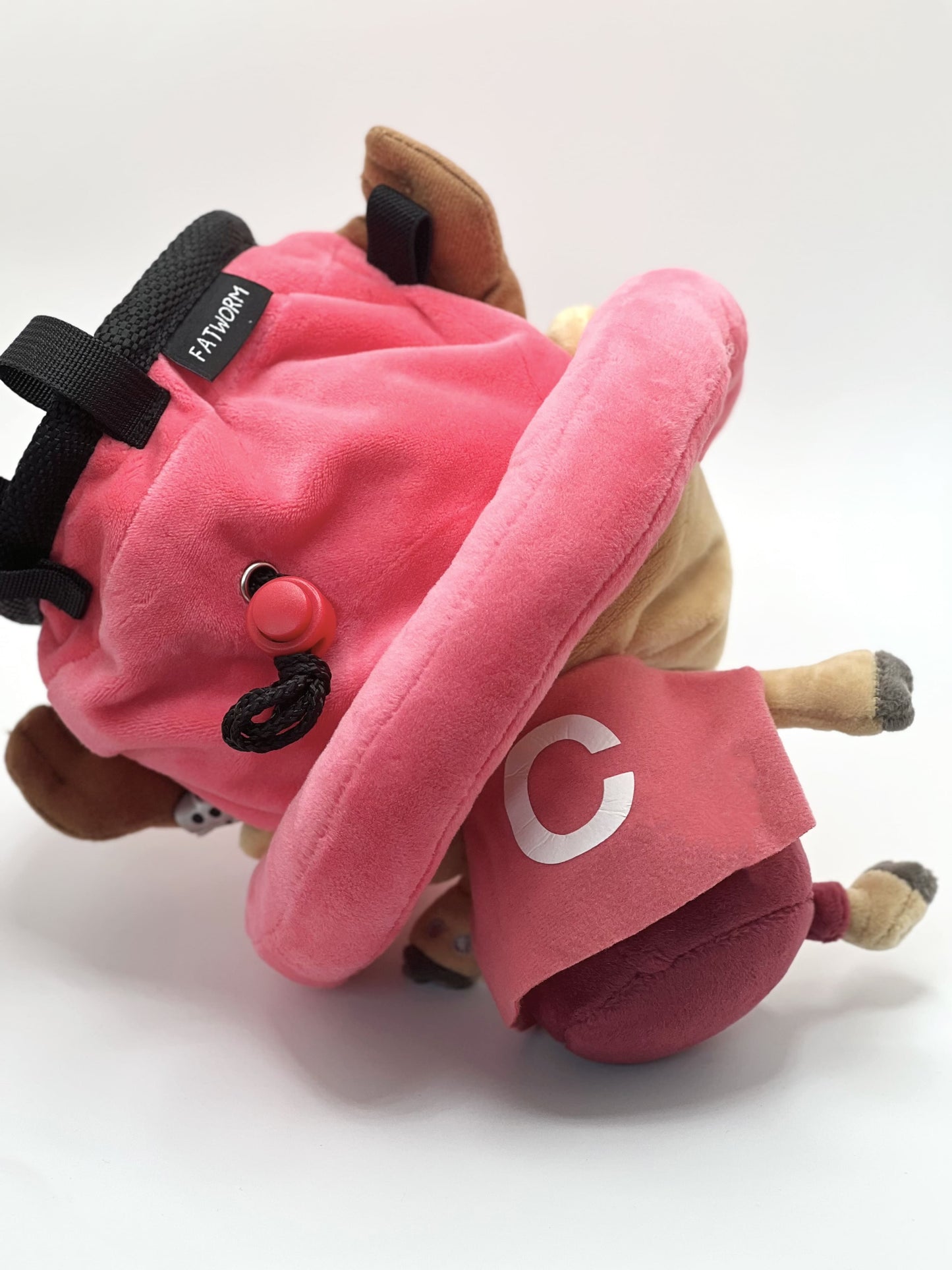anime one piece hungry tony tony chopper cute handmade chalk bag for rock climbing