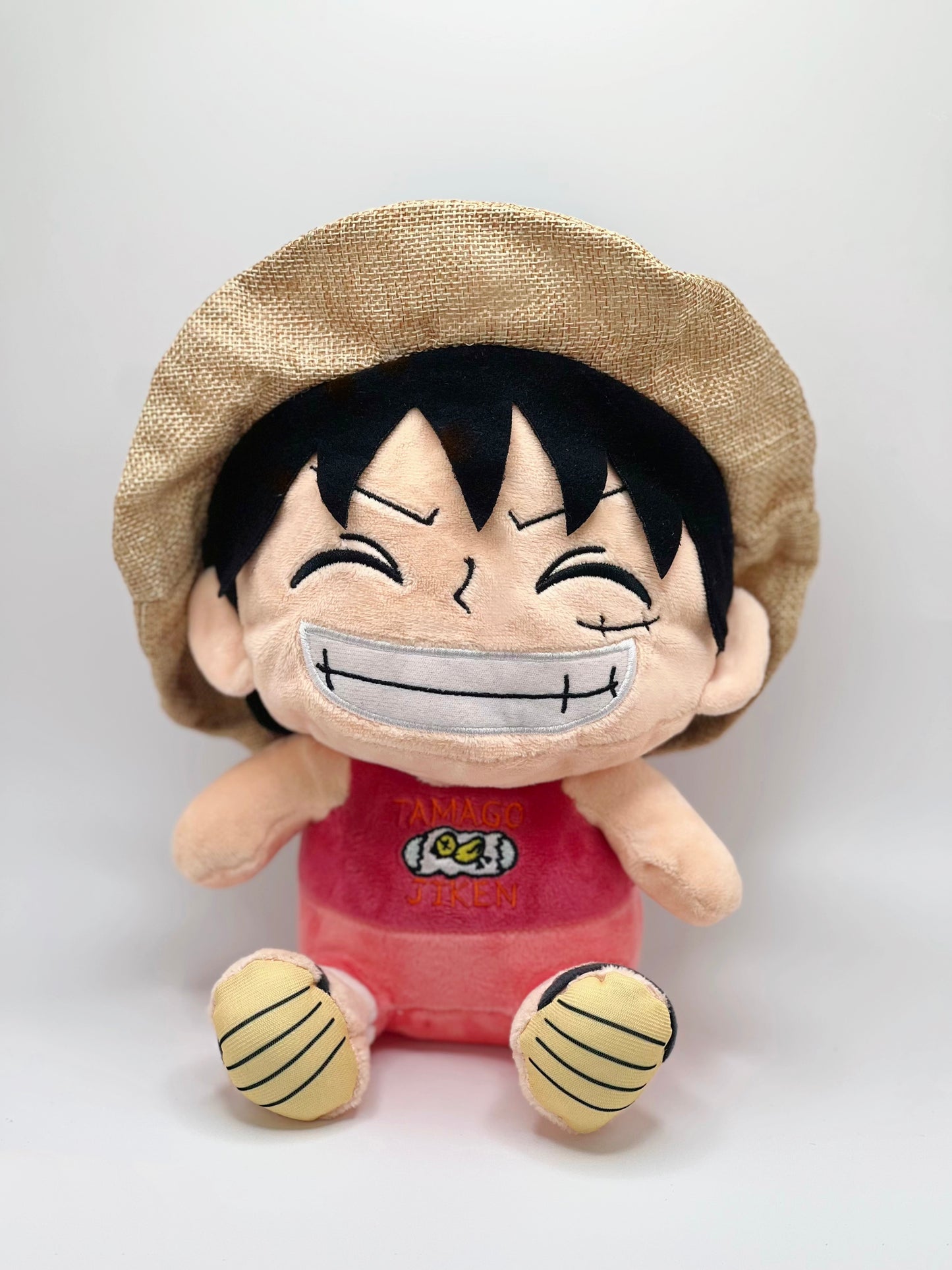 one piece anime Luffy plush chalk bag for rock climbing