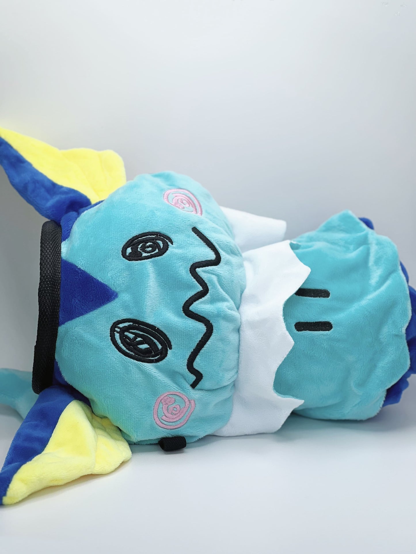 anime vaporeon mimikyu eevee chalk bag climbing cute handamde