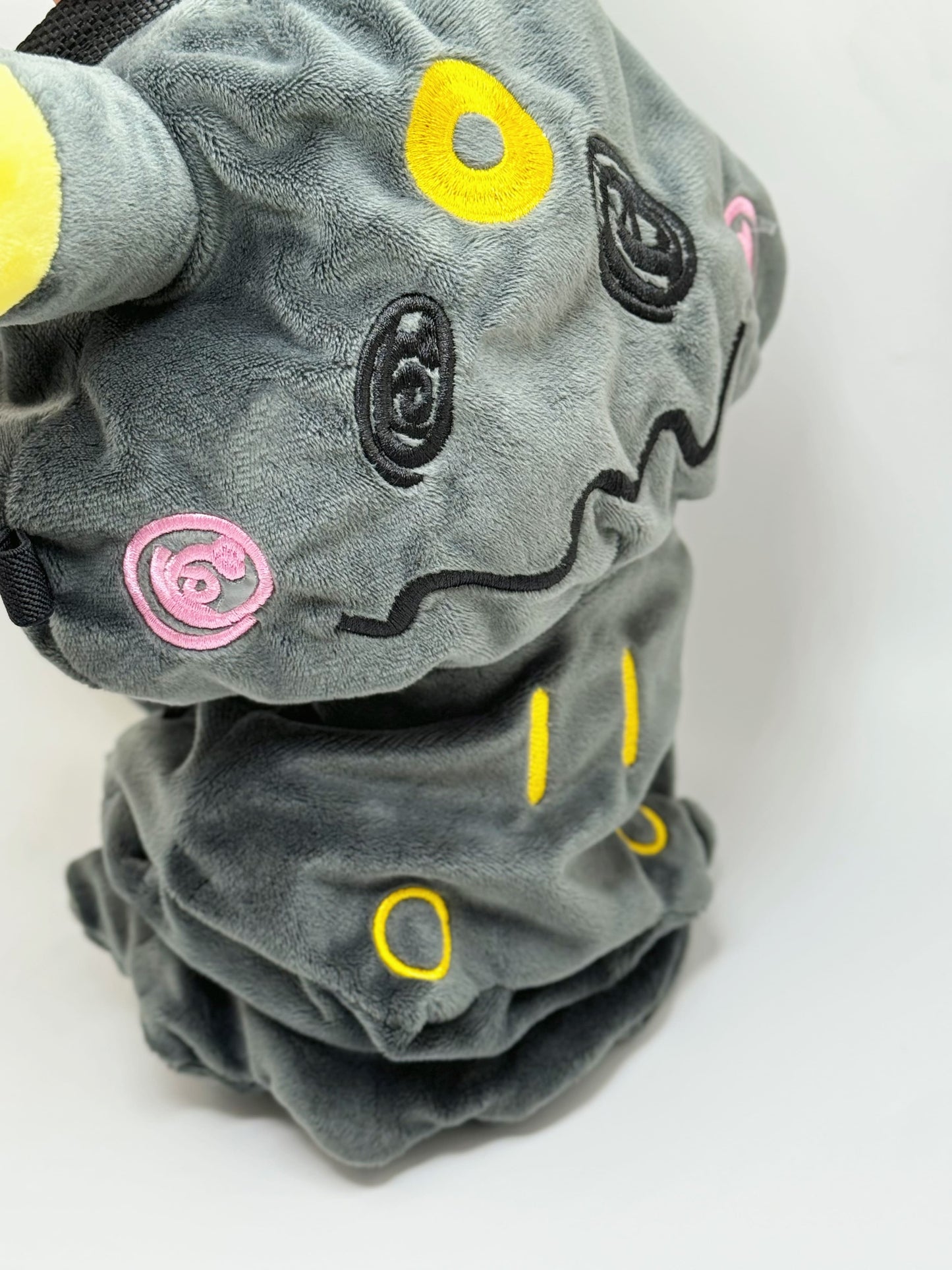 pokemon anime mimikyu umbreon eevee climbing chalk bag cute plush