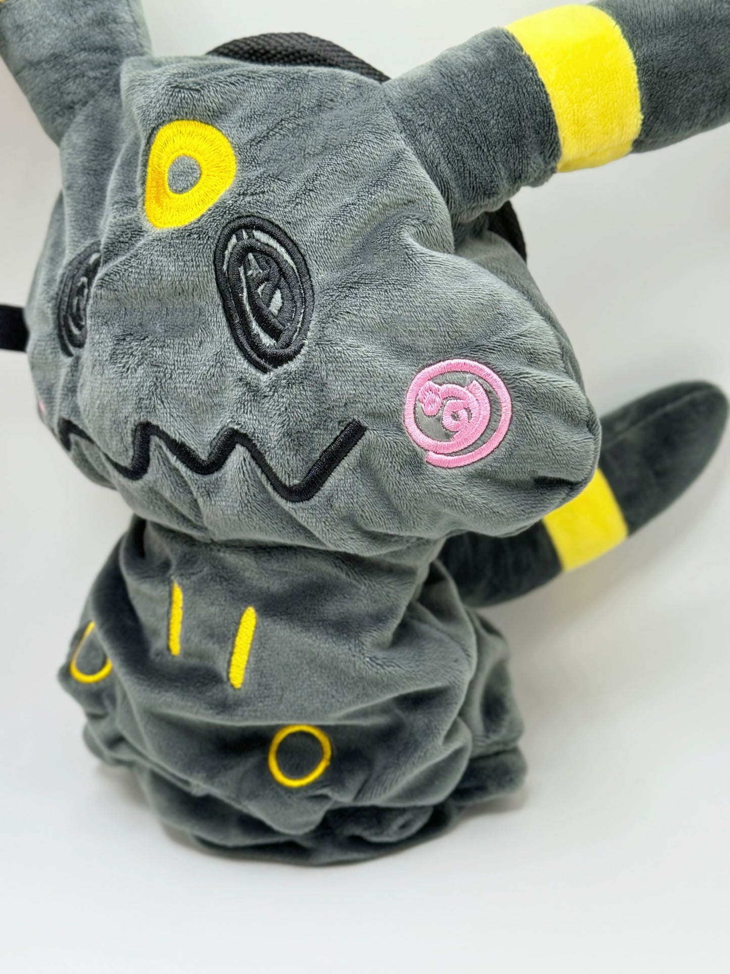 pokemon anime mimikyu umbreon eevee climbing chalk bag cute plush