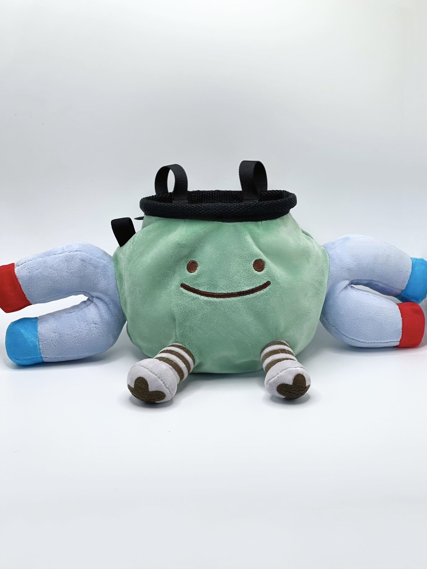 pokemon anime cute Magnemite ditto climbing chalk bag
