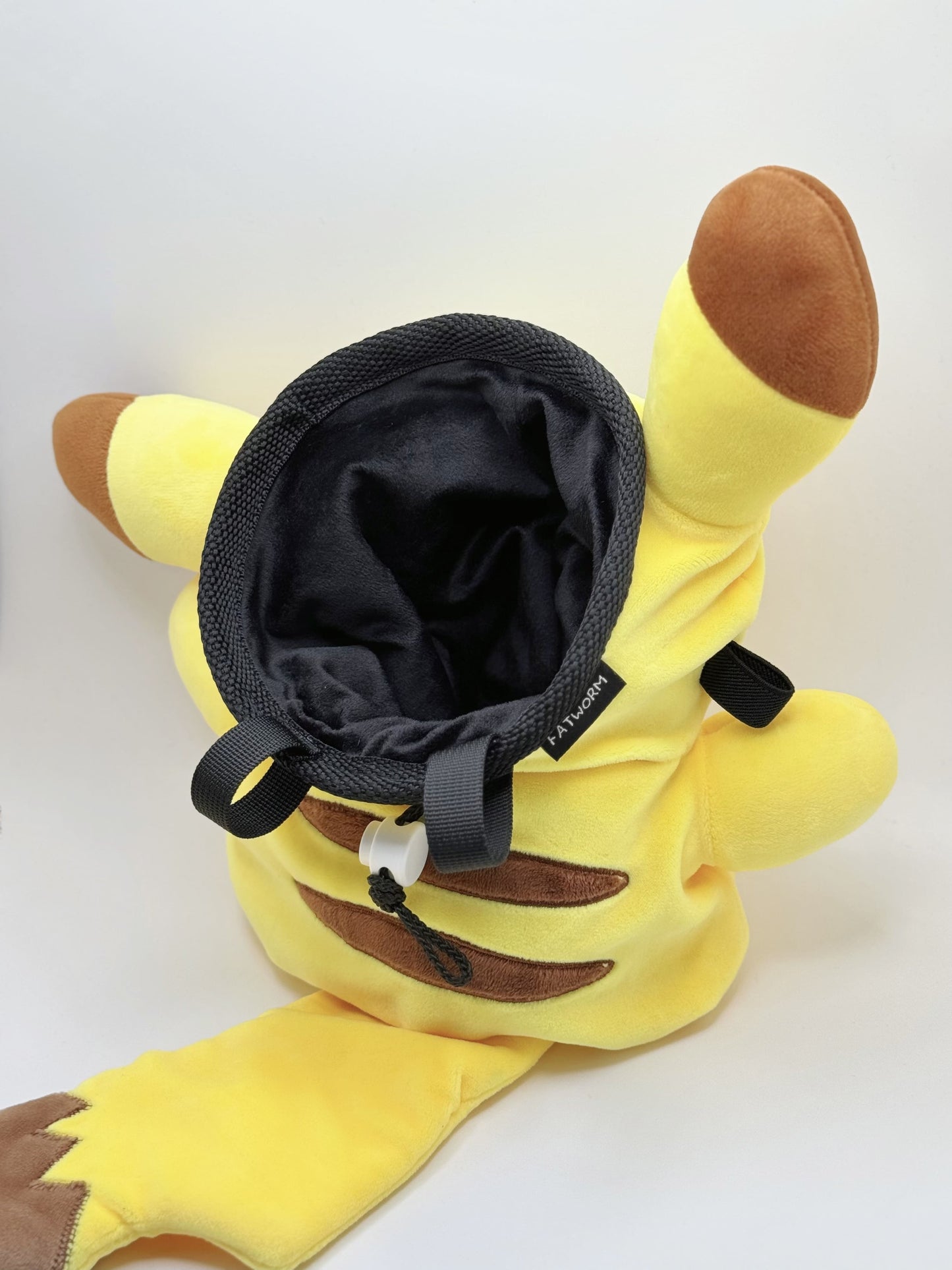 ditto pikachu cute plush anime pokemon chalk bag for rock climbing