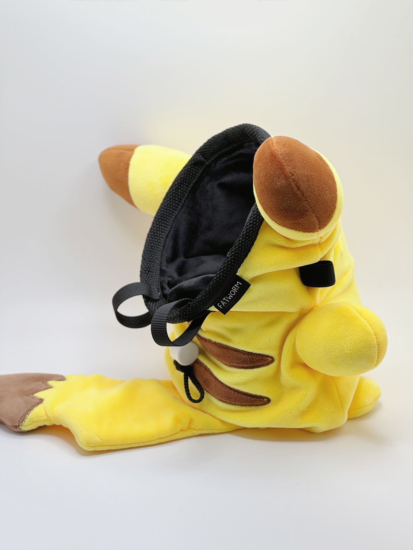 ditto pikachu cute plush anime pokemon chalk bag for rock climbing