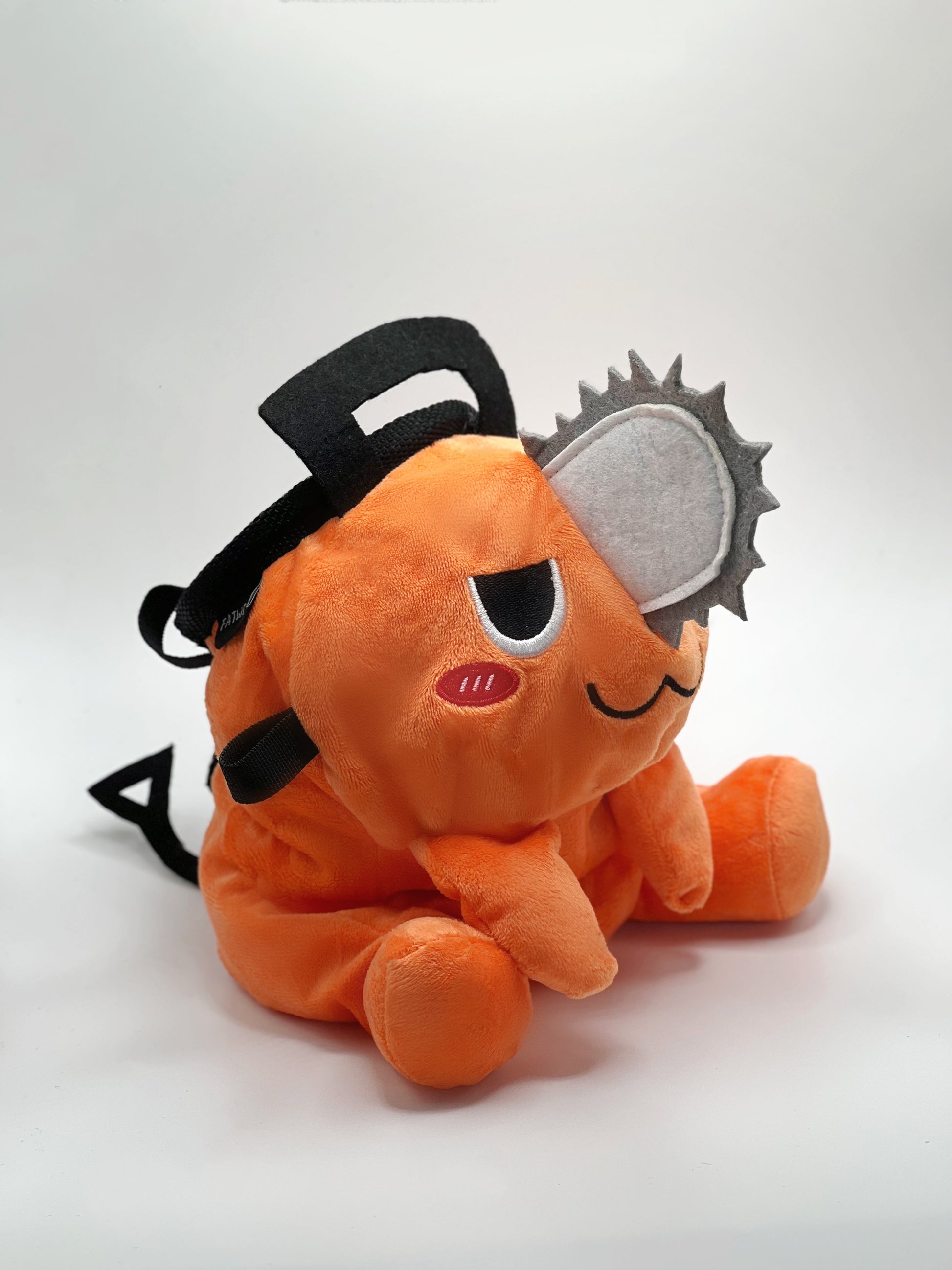 Chainsaw Man anime Pochita plush chalk bag for rock climbing