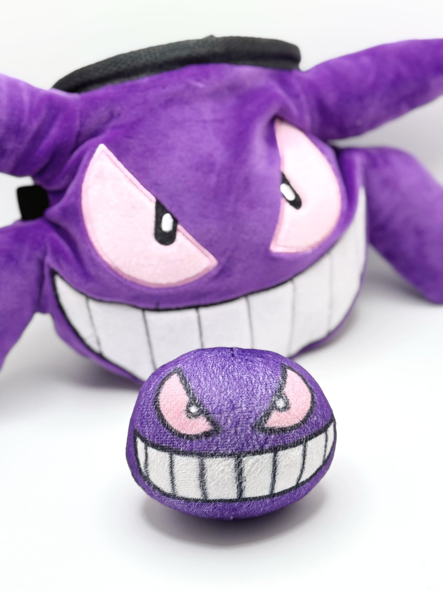 anime pokemon gengar chalk bag climbing bouldering fatworm handmade cute climber