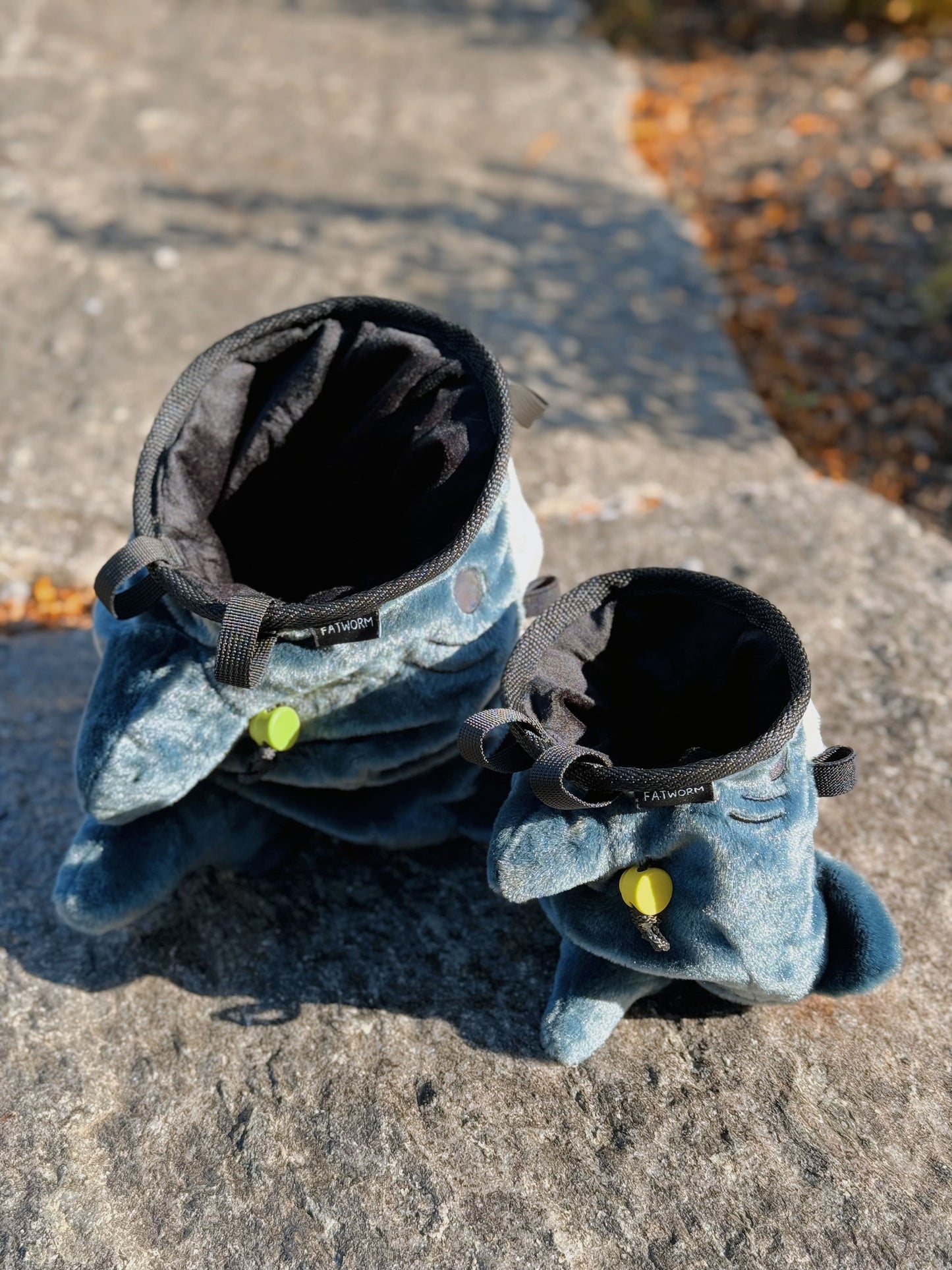 animal mofusand shark cat cute chalk bag chalk bucket plush rock climbing