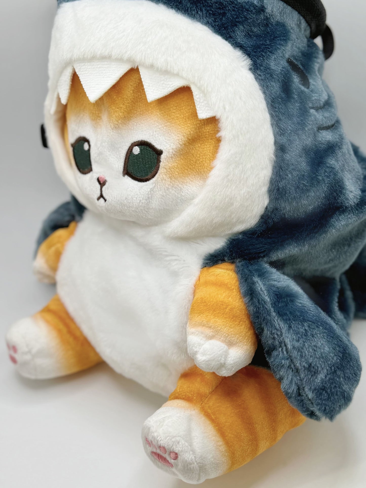 animal mofusand shark cat cute chalk bag chalk bucket plush rock climbing