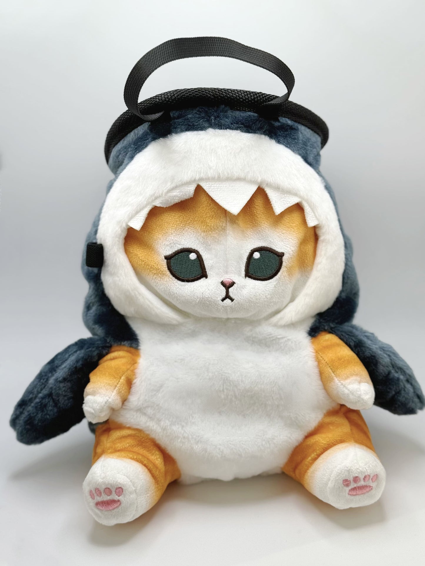 animal mofusand shark cat cute chalk bag chalk bucket plush rock climbing