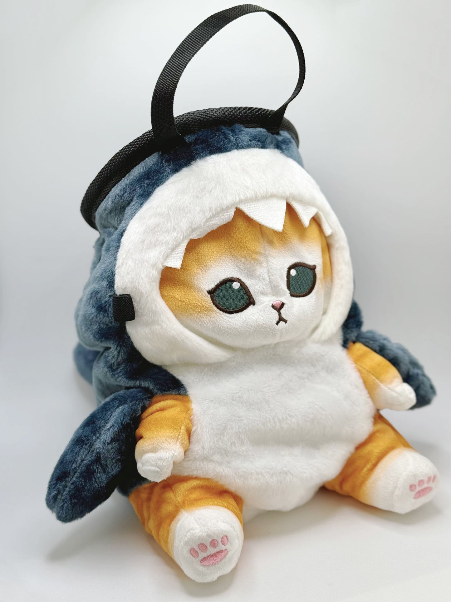 animal mofusand shark cat cute chalk bag chalk bucket plush rock climbing