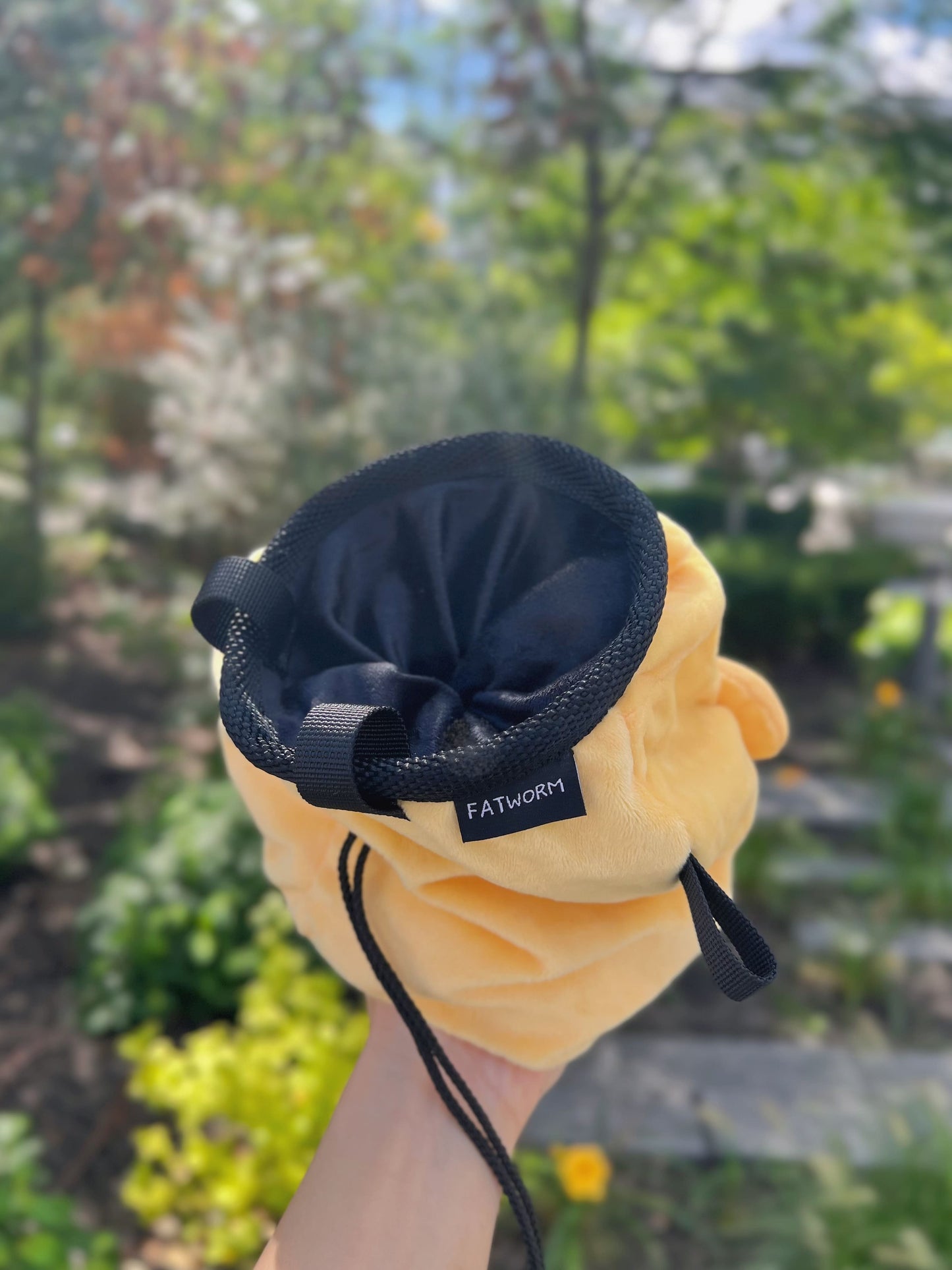 cute anime sanrio chalk bag gudetama lazy egg for rock climbing
