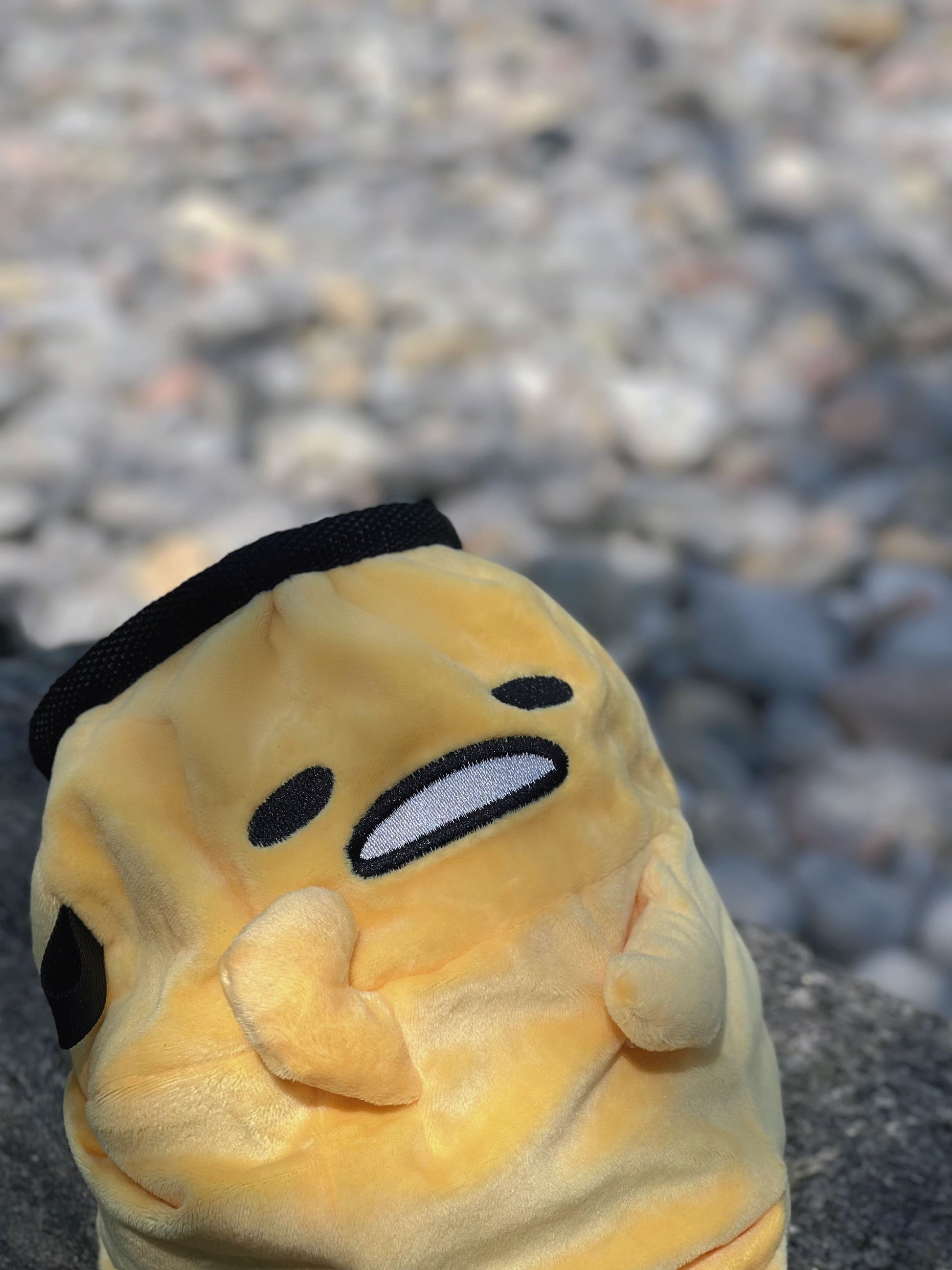 cute anime sanrio chalk bag gudetama lazy egg for rock climbing