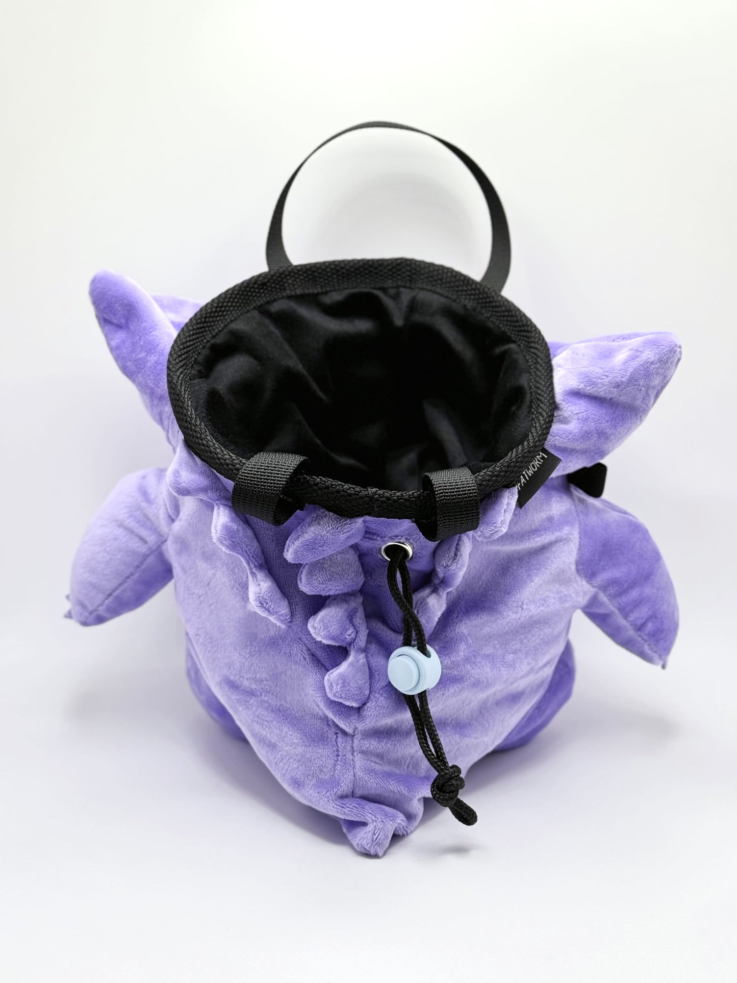 pokemon anime gengar climbing chalk bag cute handmade fatworm bouldering