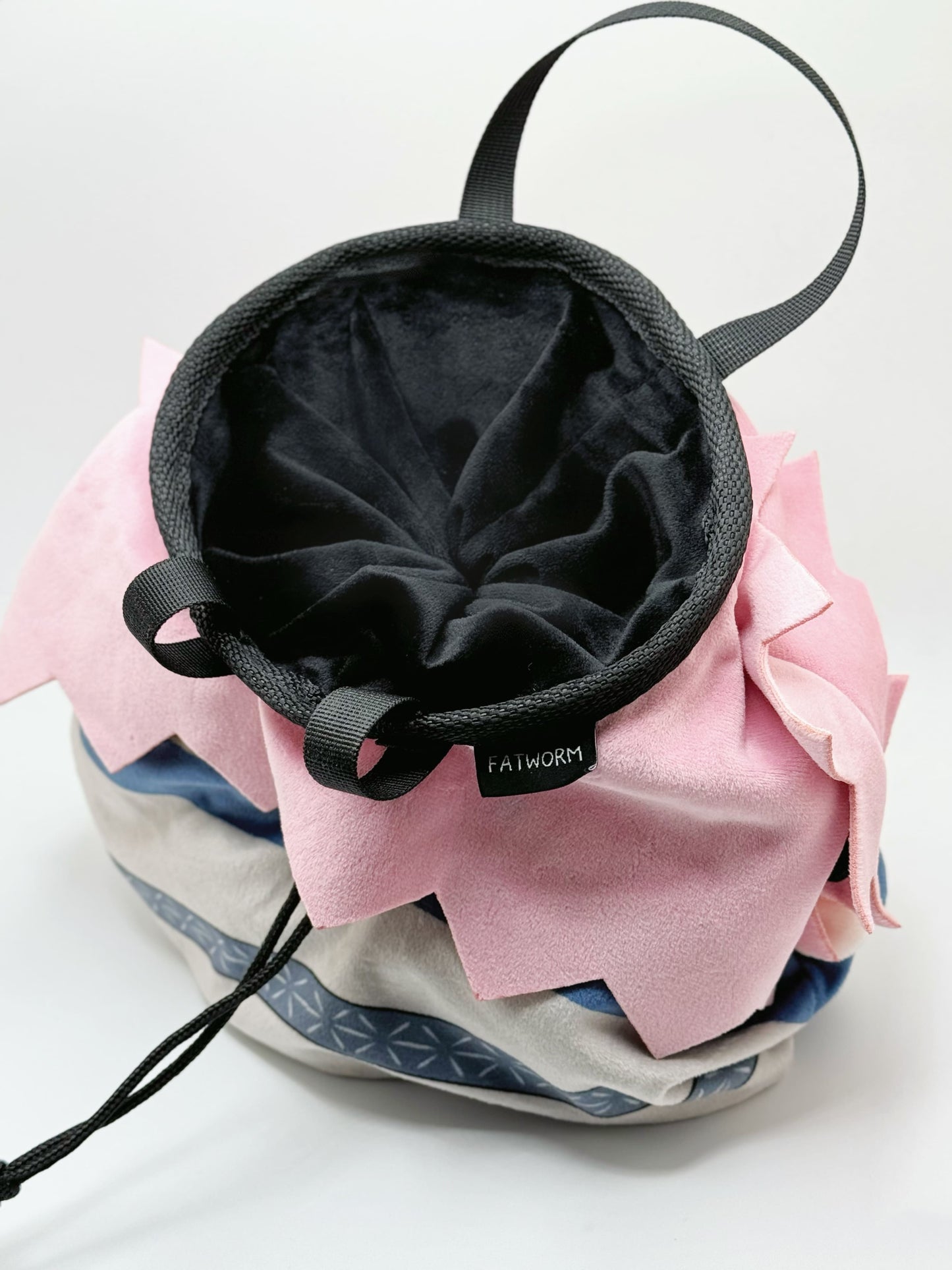 jujutsu kaisen sukuna gojo chalk bag chalk bucket climbing cute handamade
