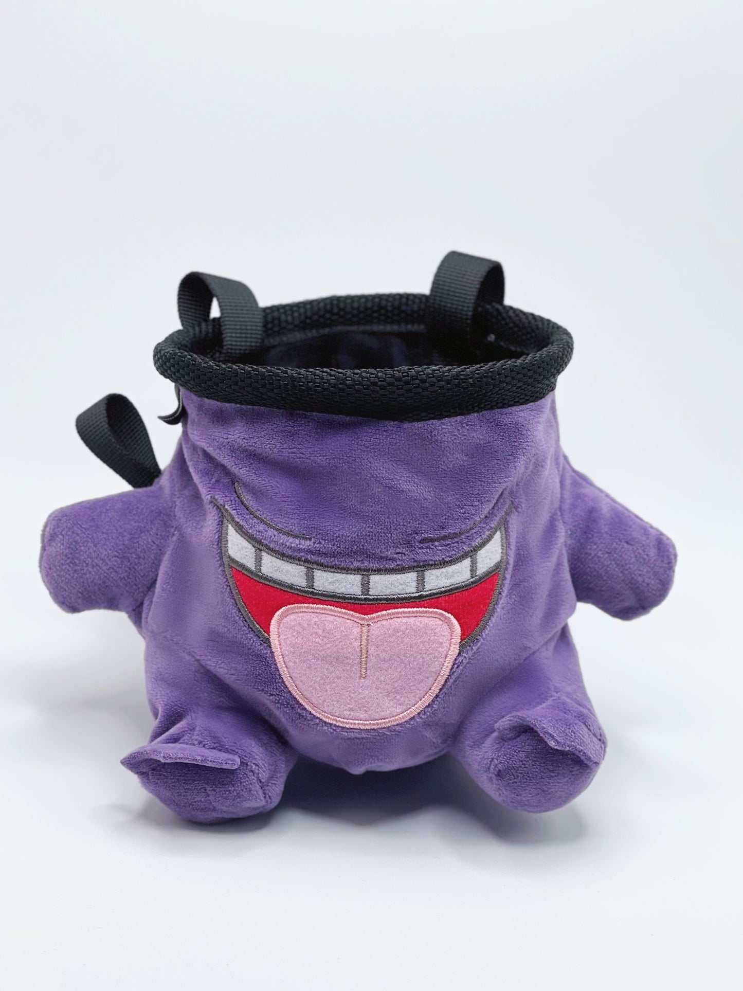 pokemon anime cute Gengar plush chalk bag for rock climbing