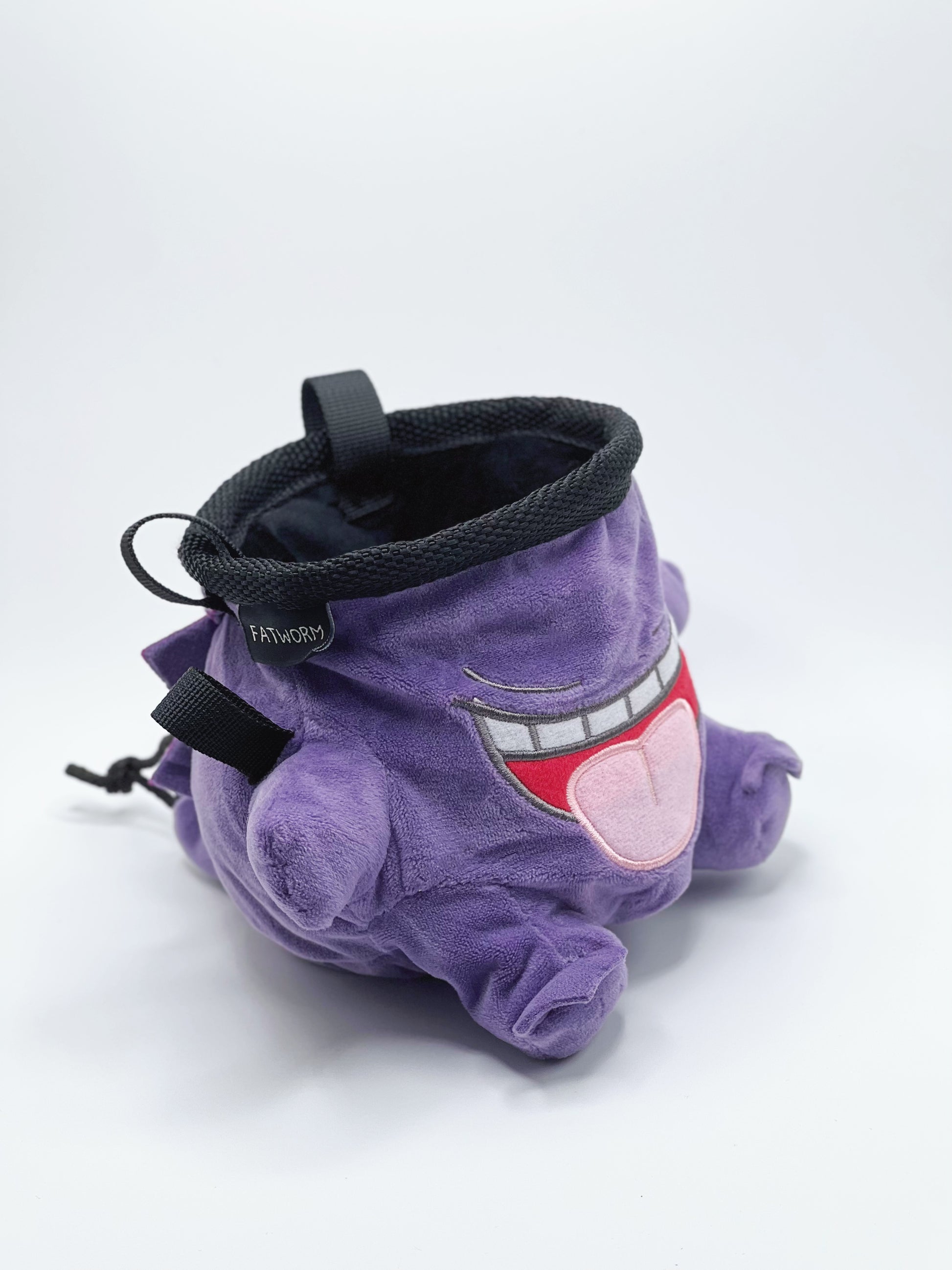 pokemon anime cute Gengar plush chalk bag for rock climbing