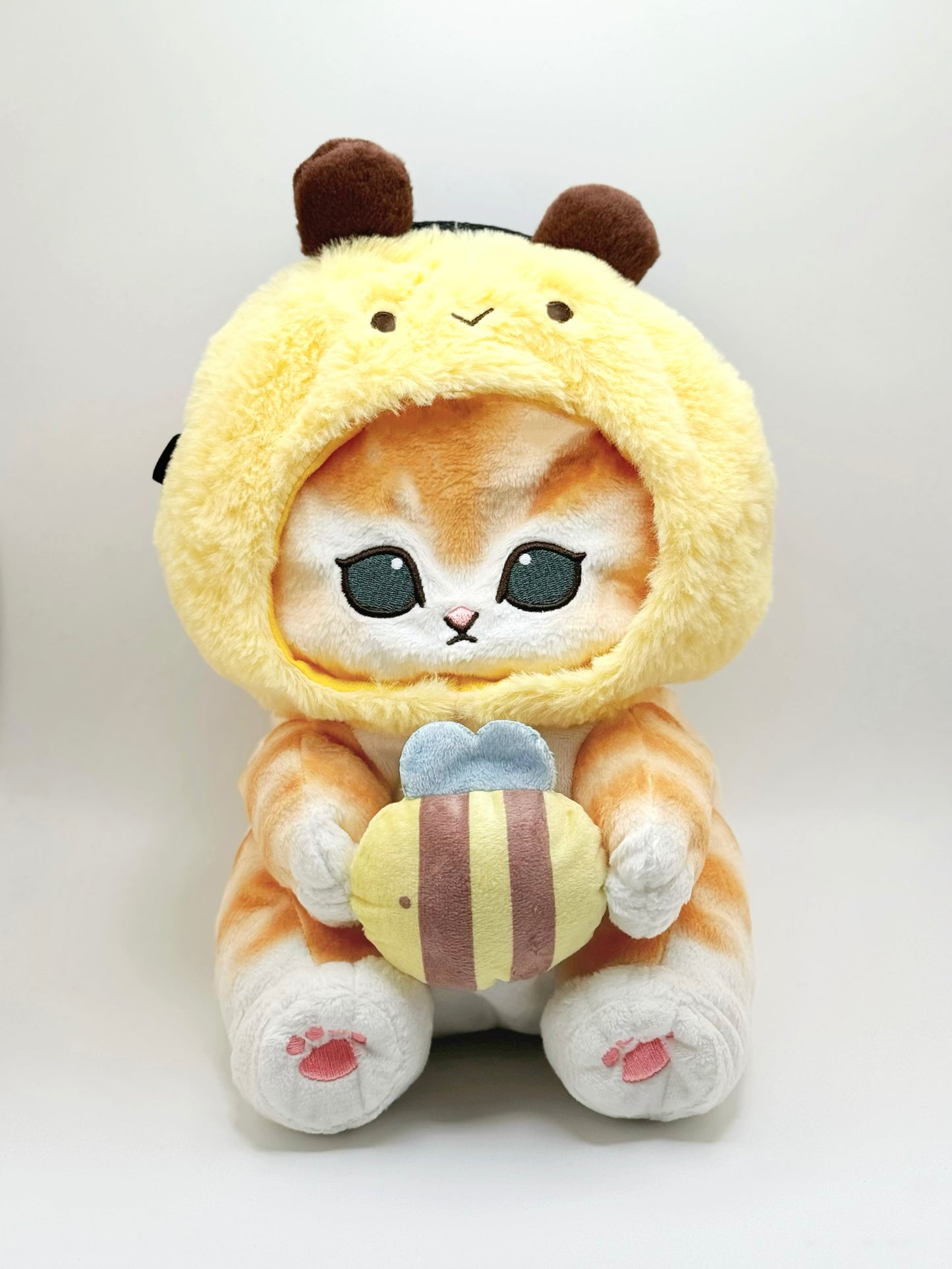 mofusand bee cat climbing chalk bag anime plush fatworm animal bouldering cute