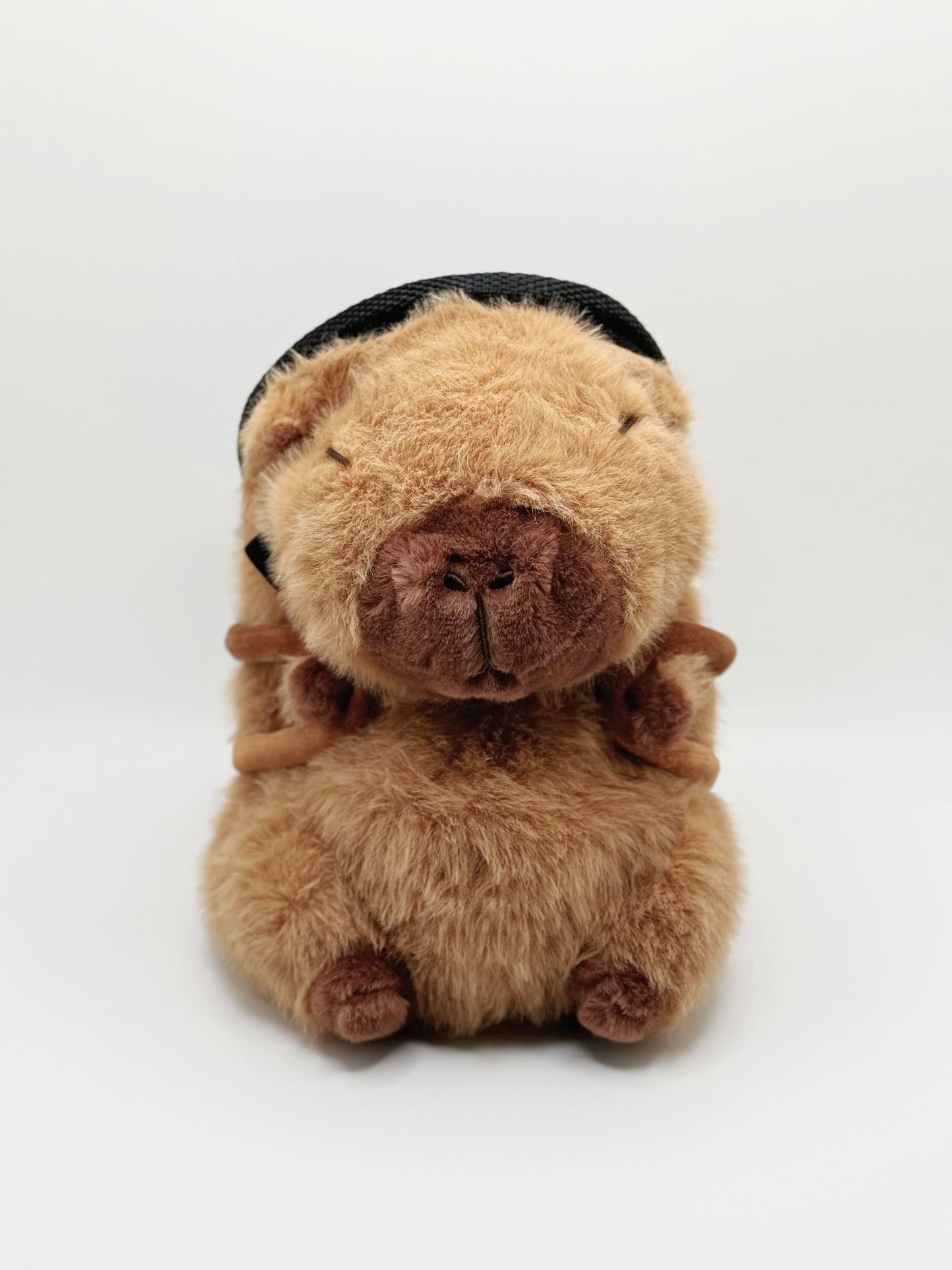 fatworm capybara climbing chalk bag cute burger backpack animal plush chalk bag