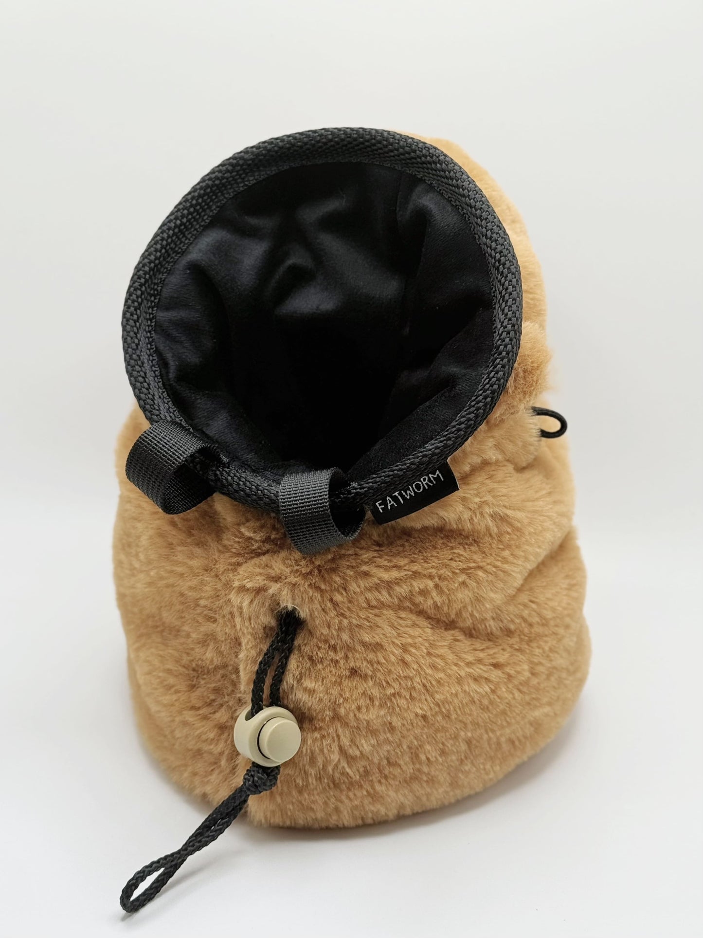 fatworm capybara climbing chalk bag chick plush animal cute bouldering