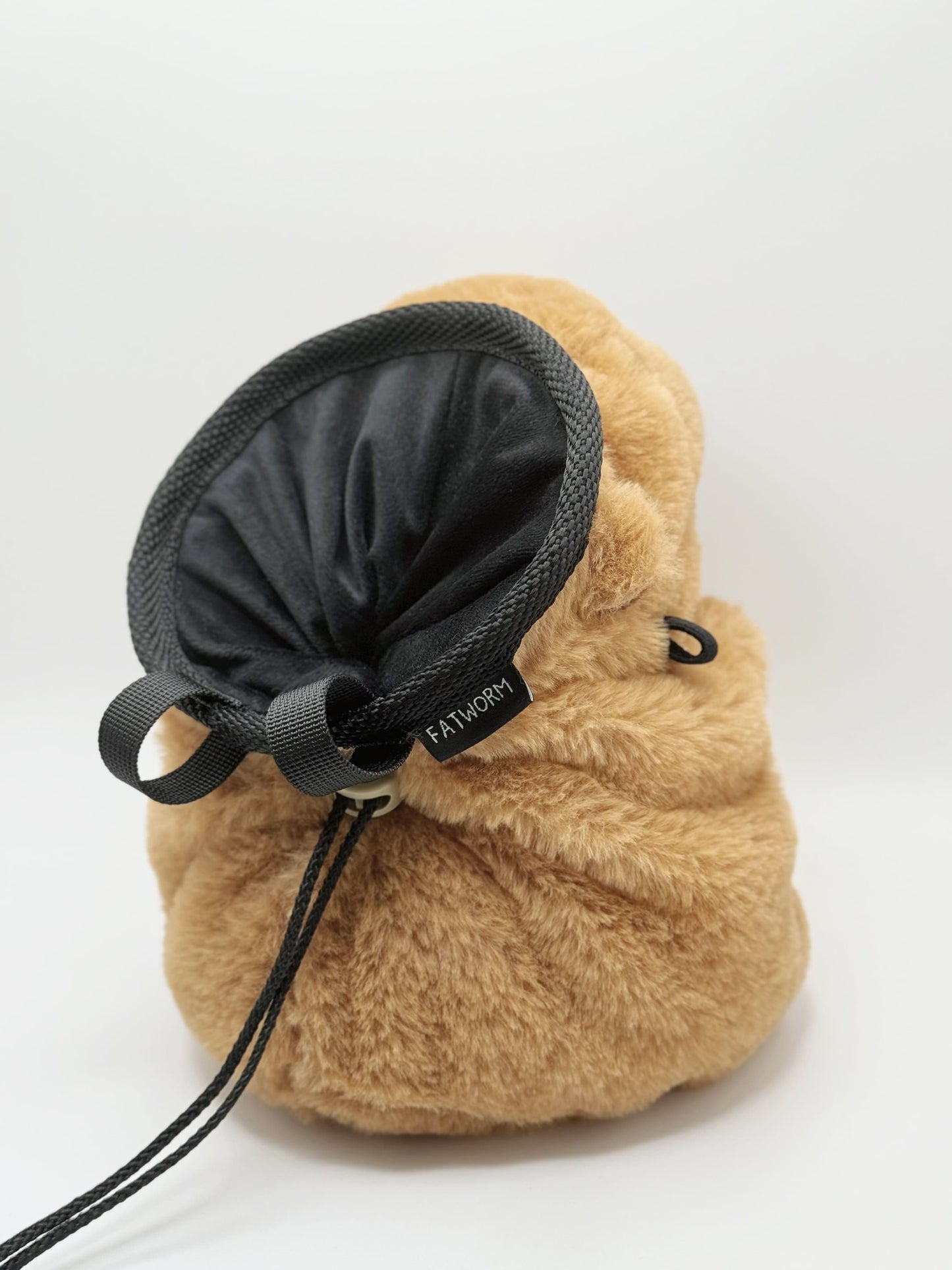 fatworm capybara climbing chalk bag chick plush animal cute bouldering