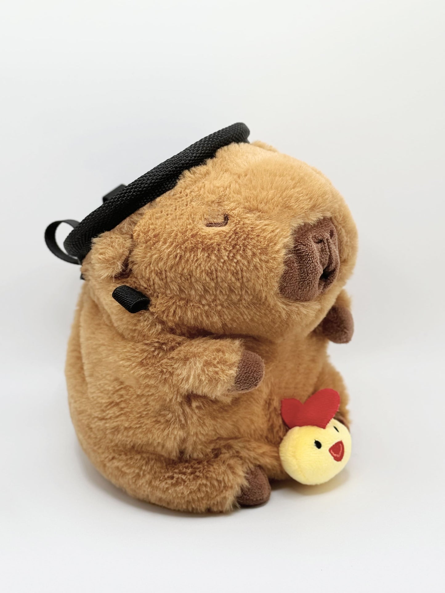 fatworm capybara climbing chalk bag chick plush animal cute bouldering