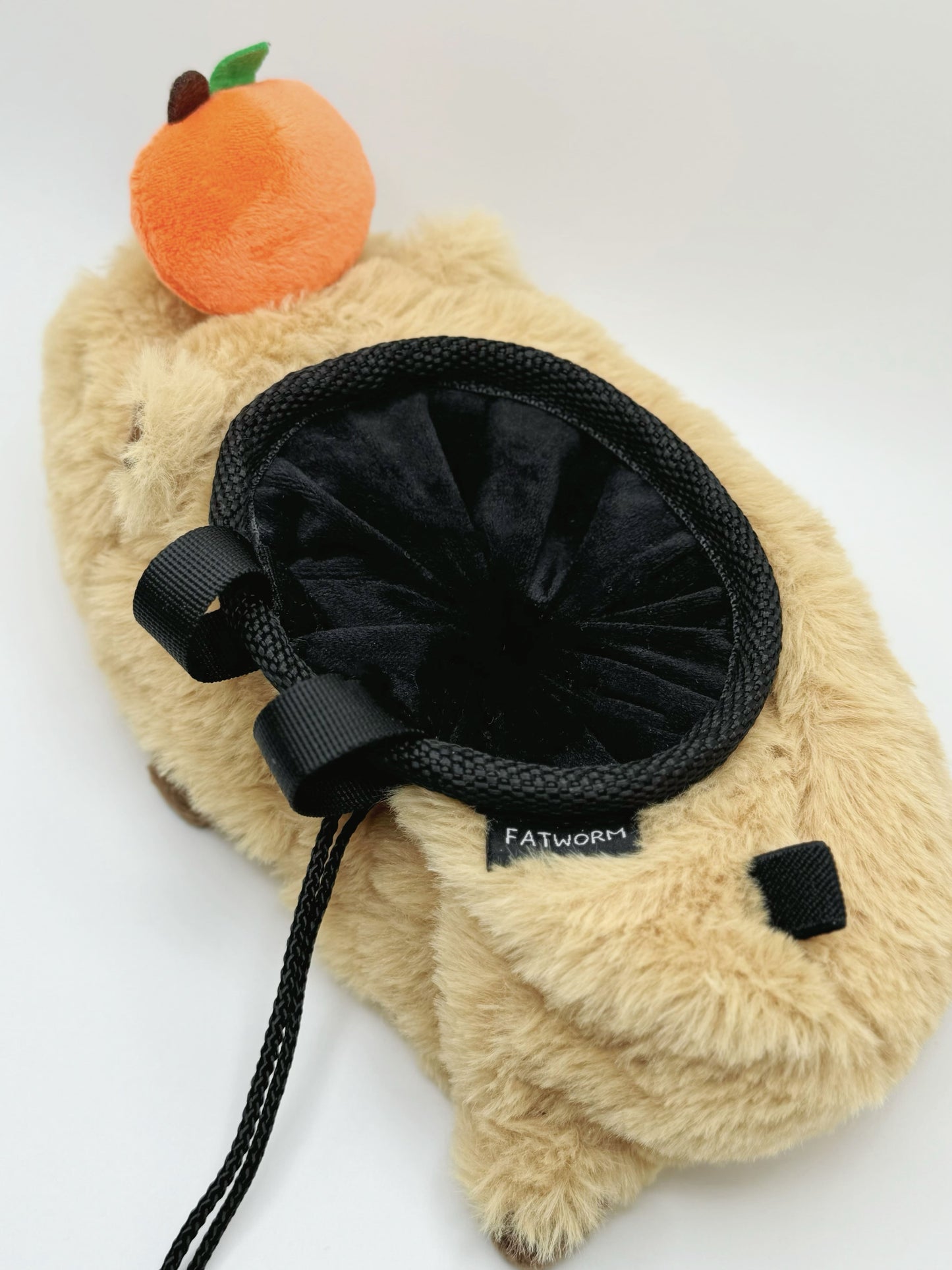 capybara bubble gum climbing chalk bag cute bouldering faworm