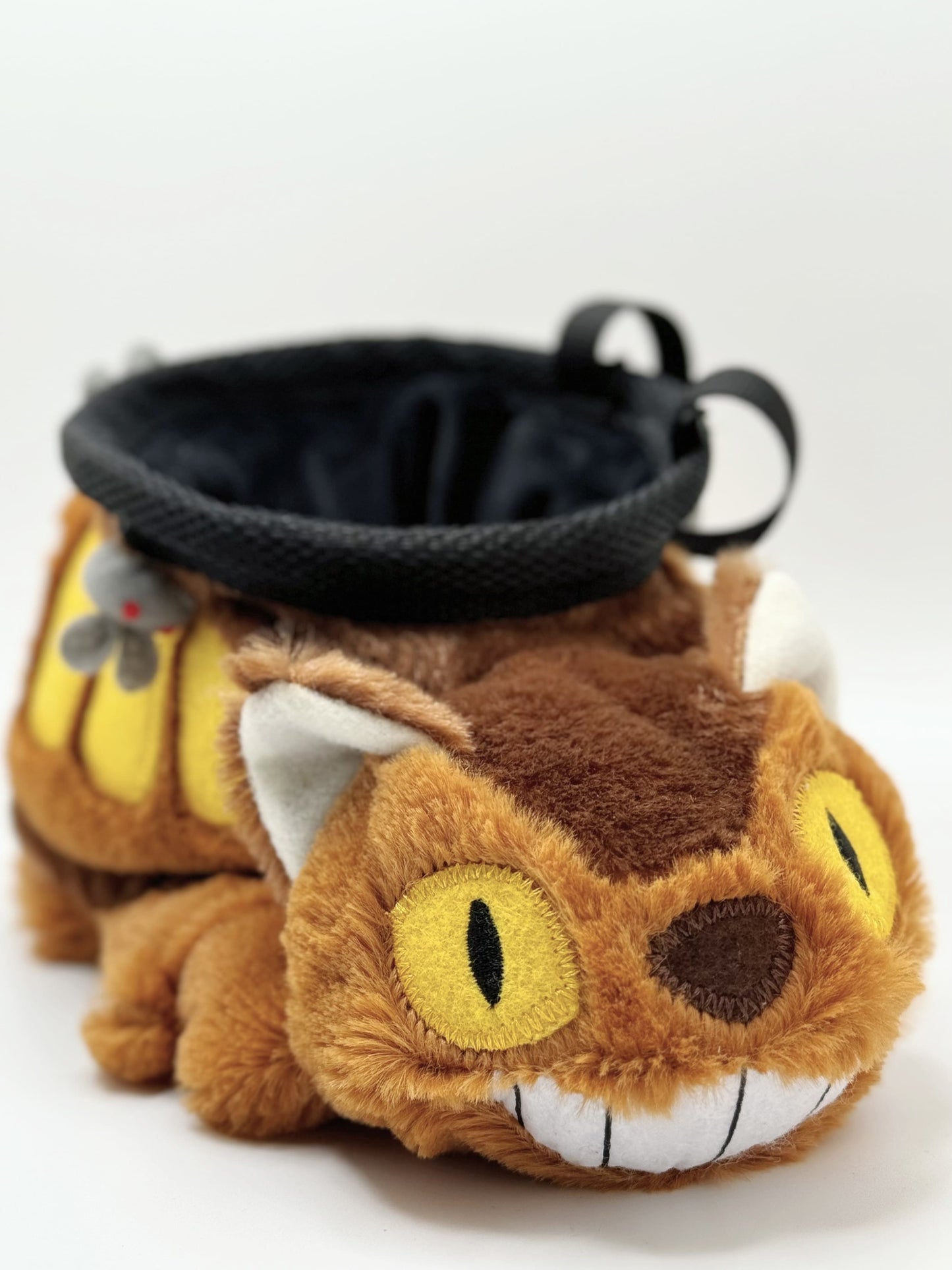 ghibli totoro catbus climbing chalk bag fatworm cute plush chalk bag
