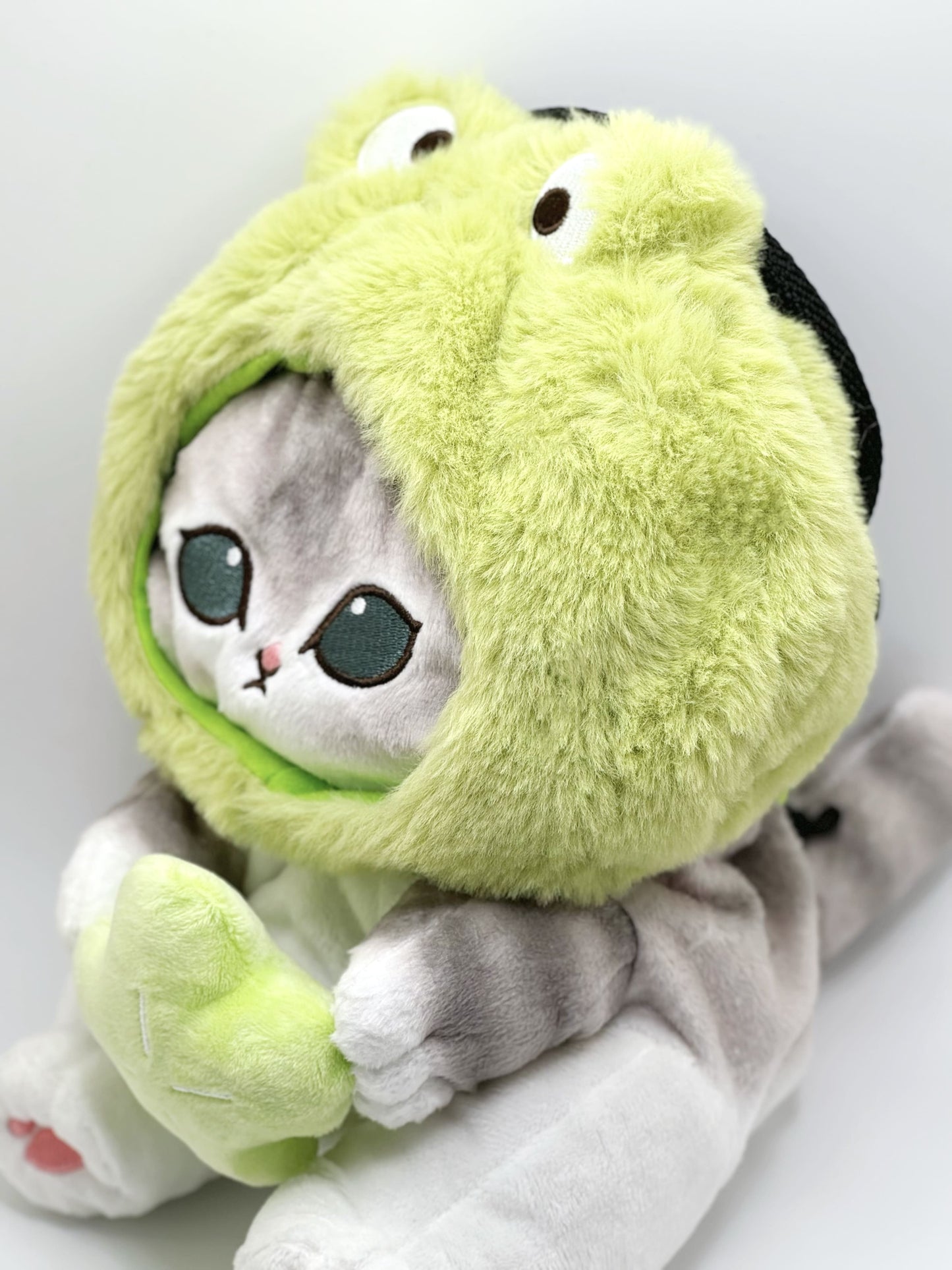 mofusand frog cat climbing chalk bag cute plush anime bouldering fatworm climbing gear animal