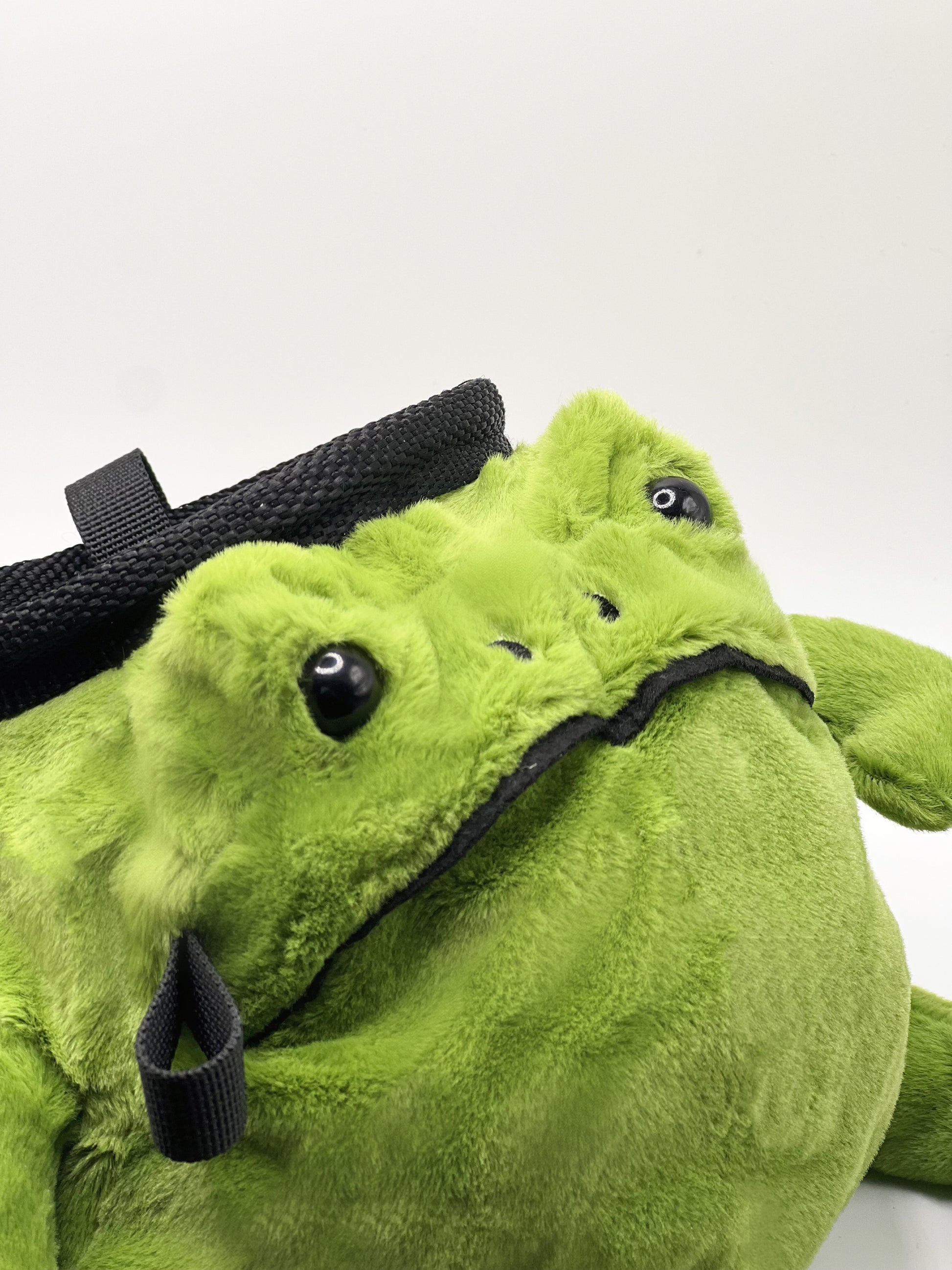 anime cute ricky rain frog animal plush chalk bags for rock climbing