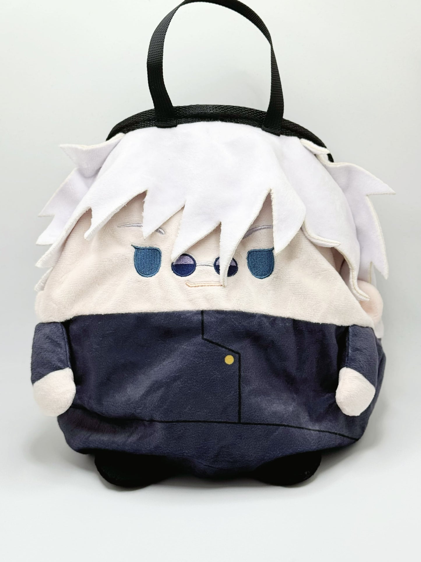 Jujutsu Kaisen Gojo chalk bag chalk bucket climbing cute handmade fatworm anime plush sunglasses