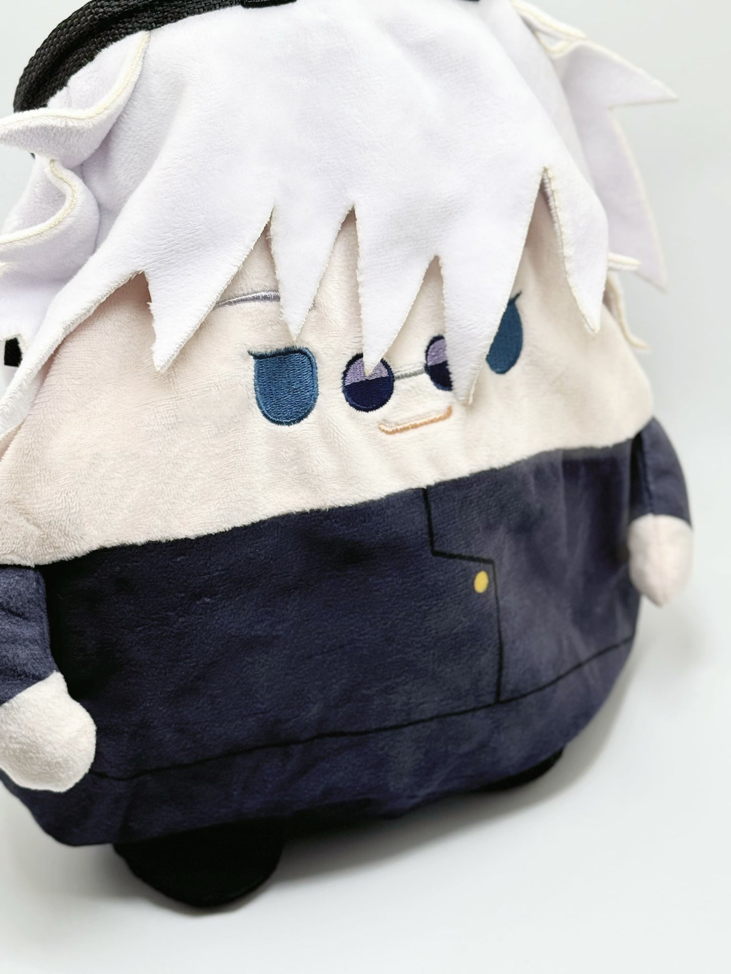 Jujutsu Kaisen Gojo chalk bag chalk bucket climbing cute handmade fatworm anime plush sunglasses