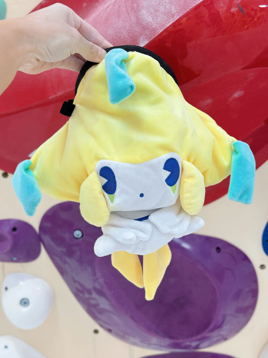 POKEMON plush jirachi soda pop climbing chalk bag bouldering