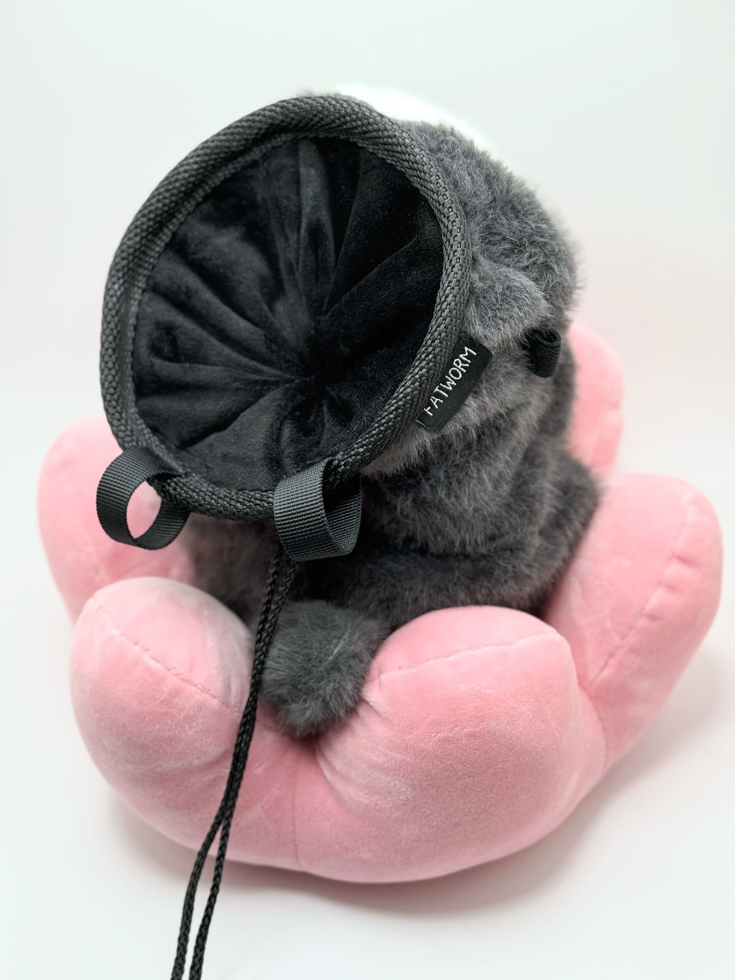 saki monkey climbing chalk bag cute plush lotus bouldering