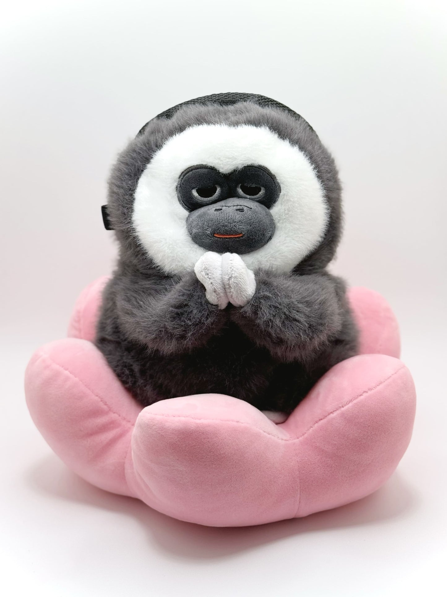 saki monkey climbing chalk bag cute plush lotus bouldering