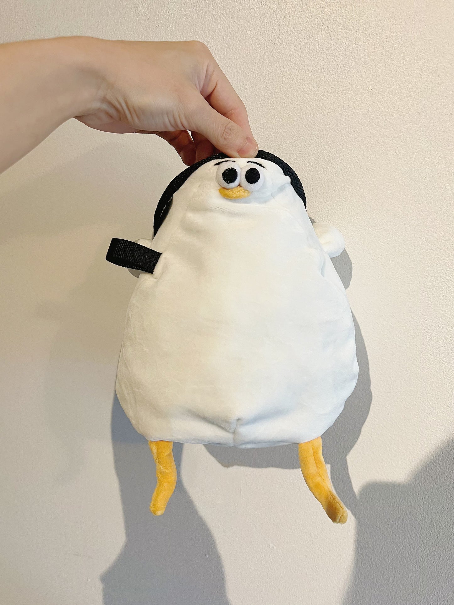 Cute animal anime Chubby Seagull Mr.Oddy chalk bag for rock climbing