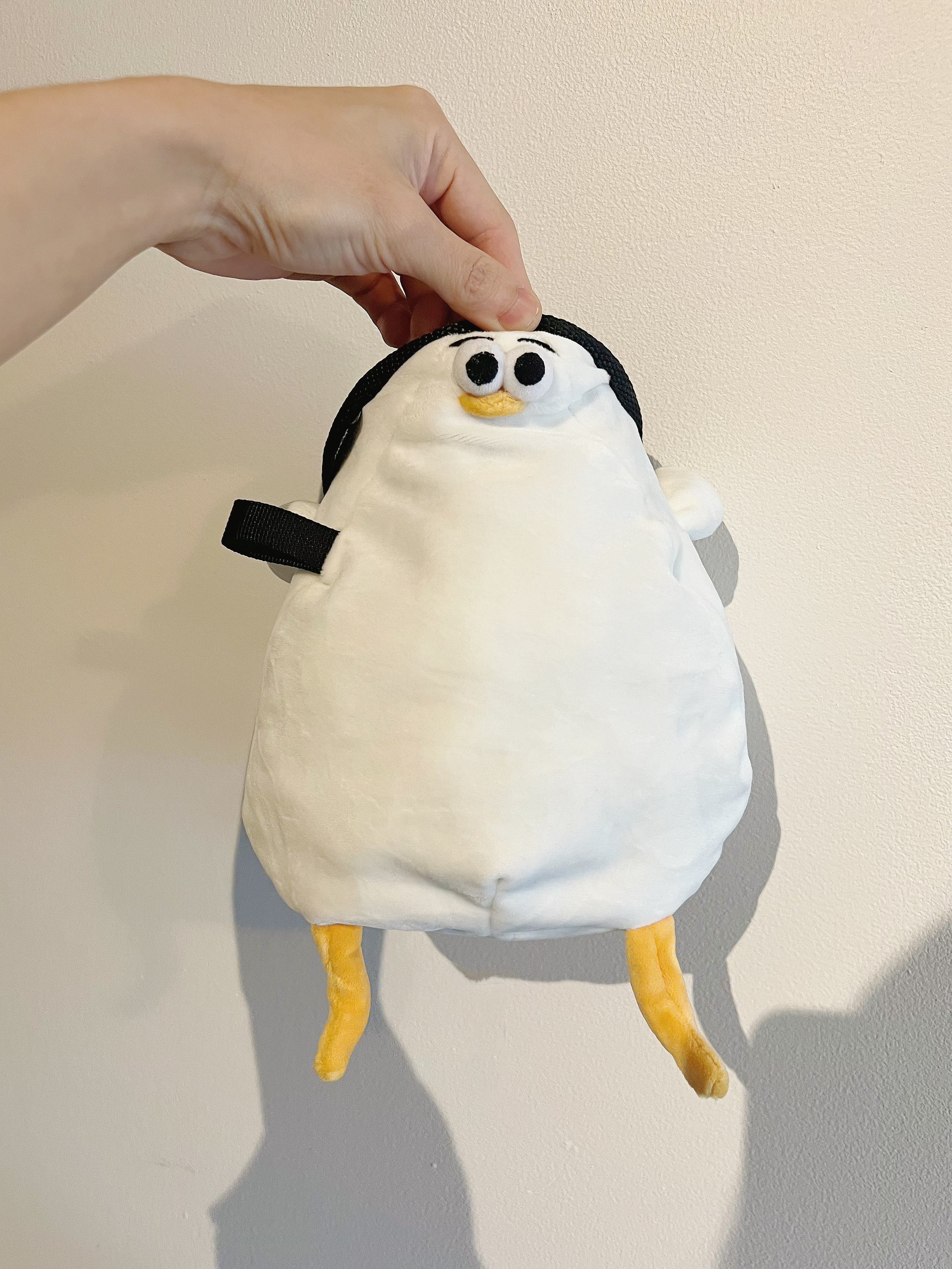 Cute animal anime Chubby Seagull Mr.Oddy chalk bag for rock climbing