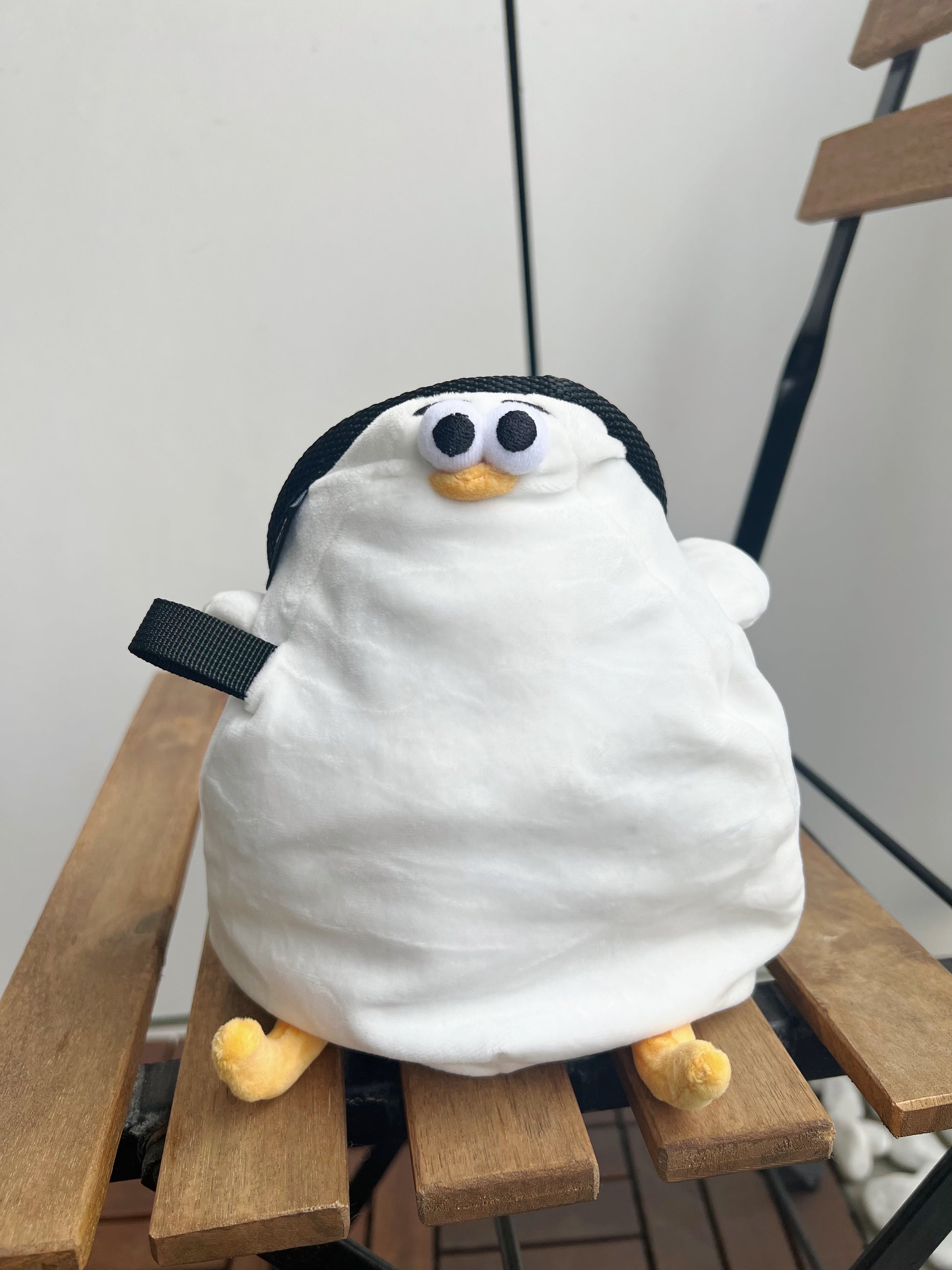 Cute animal anime Chubby Seagull Mr.Oddy chalk bag for rock climbing