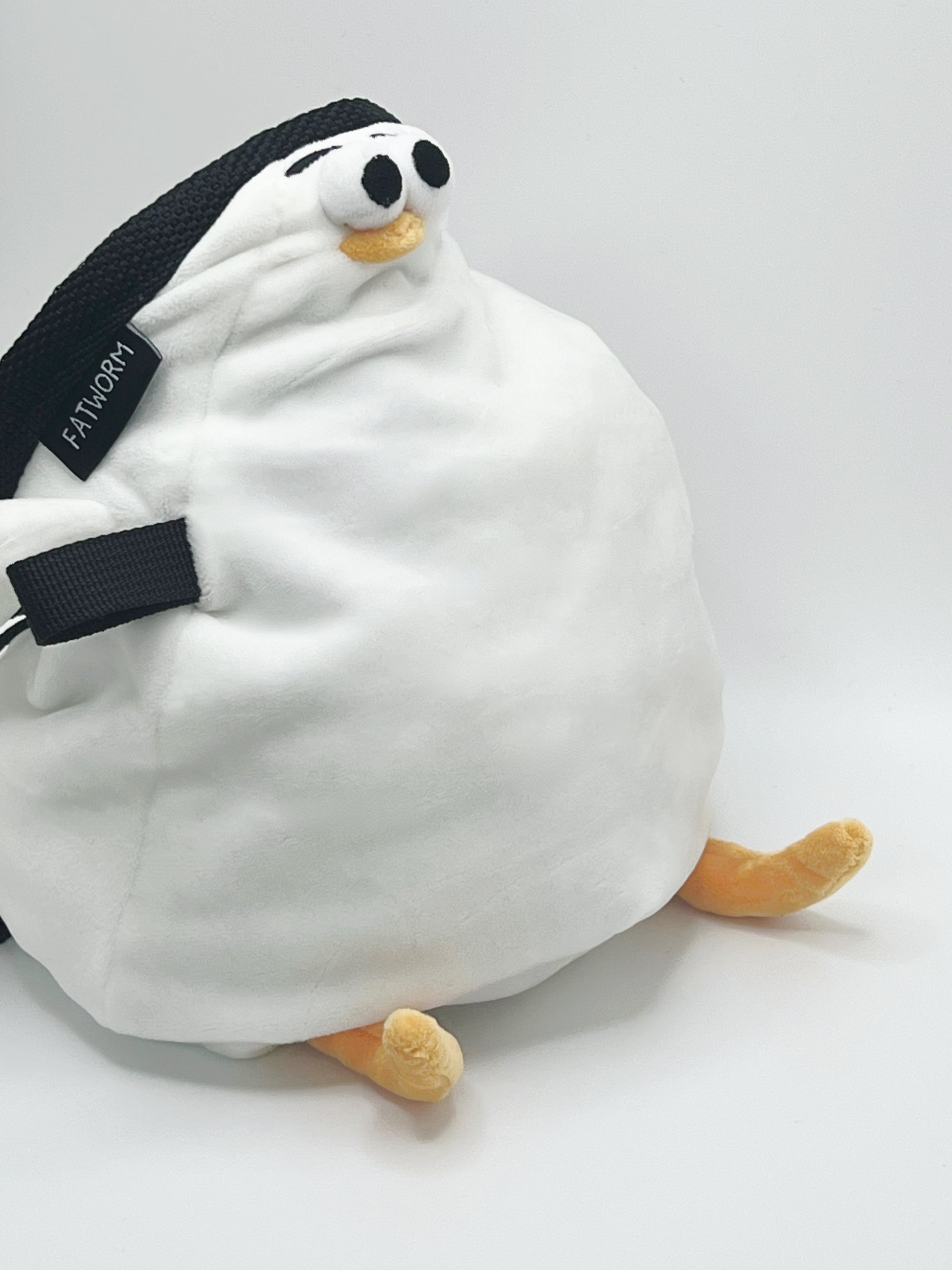 Cute animal anime Chubby Seagull Mr.Oddy chalk bag for rock climbing