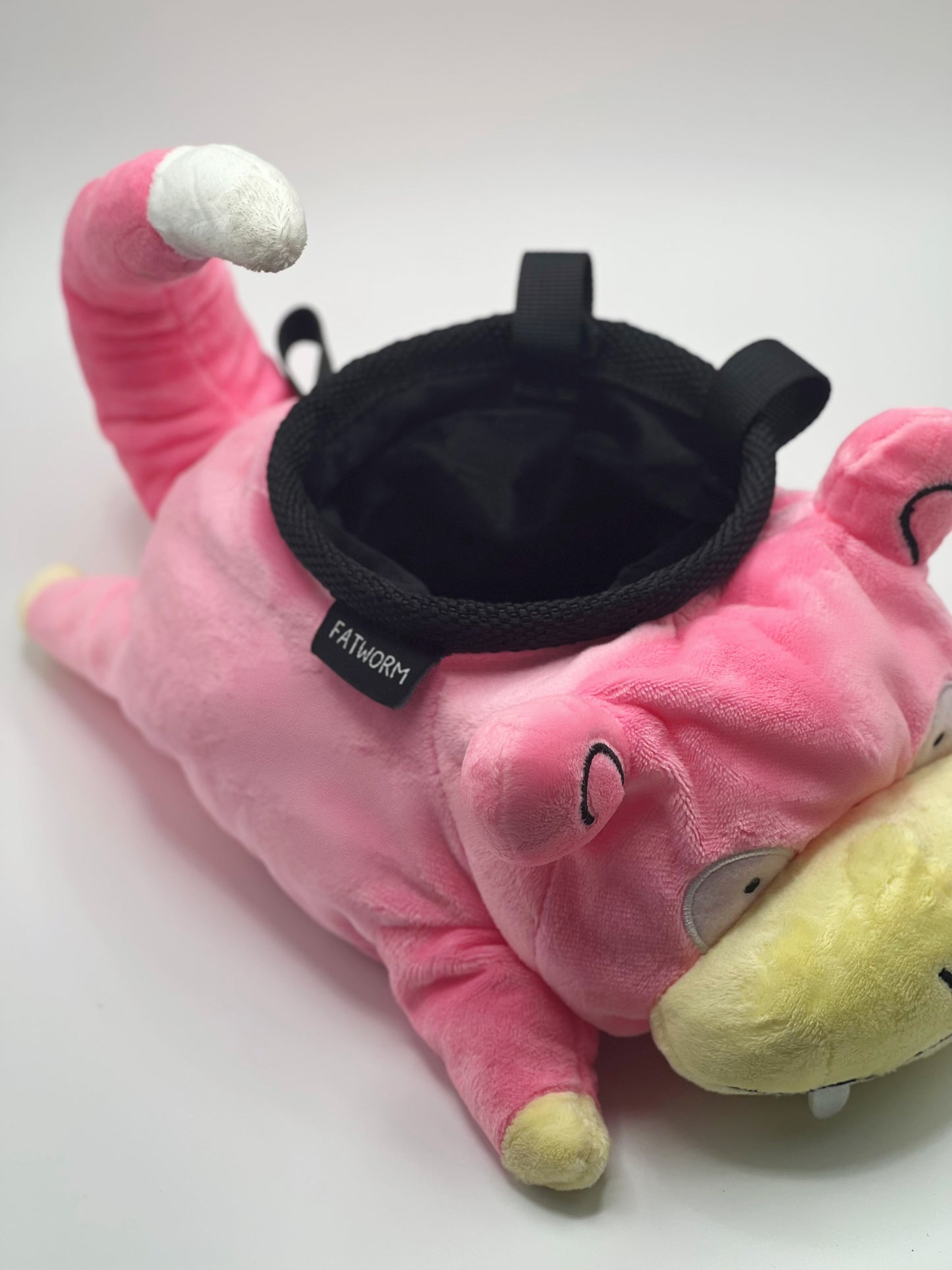 pokeme anime cute Slowpoke plush chalk bag for rock climbing