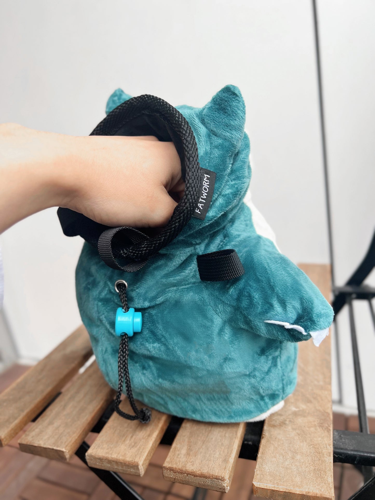 pokemon anime snorlax cute chalk bag for rock climbing