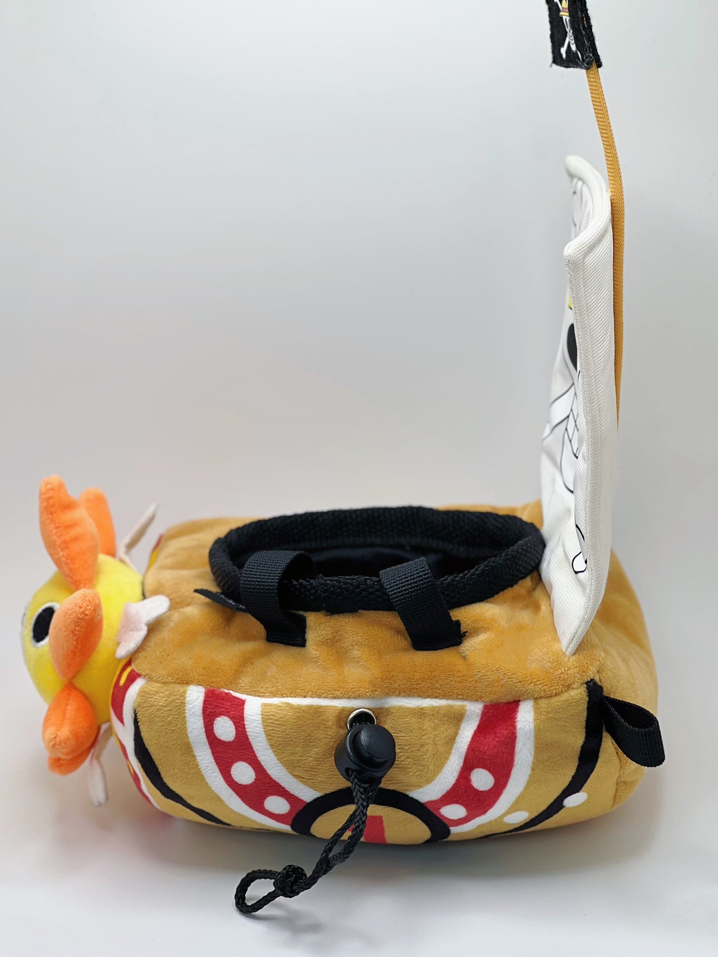 one piece anime cute Thousand Sunny plush chalk bag for rock climbing