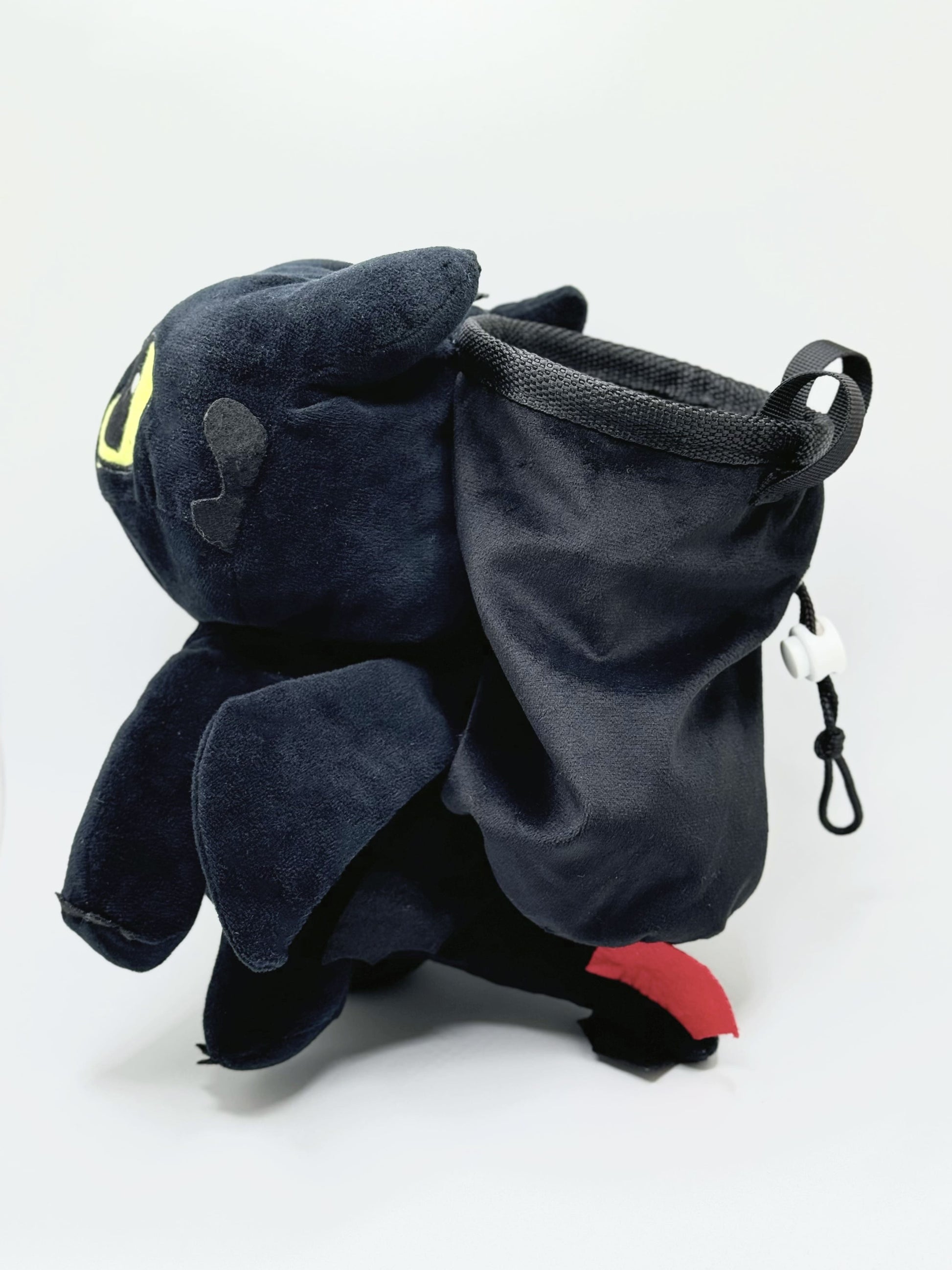 how to train your dragon toothless climbing chalk bag cute plush anime handmade bouldering fatworm