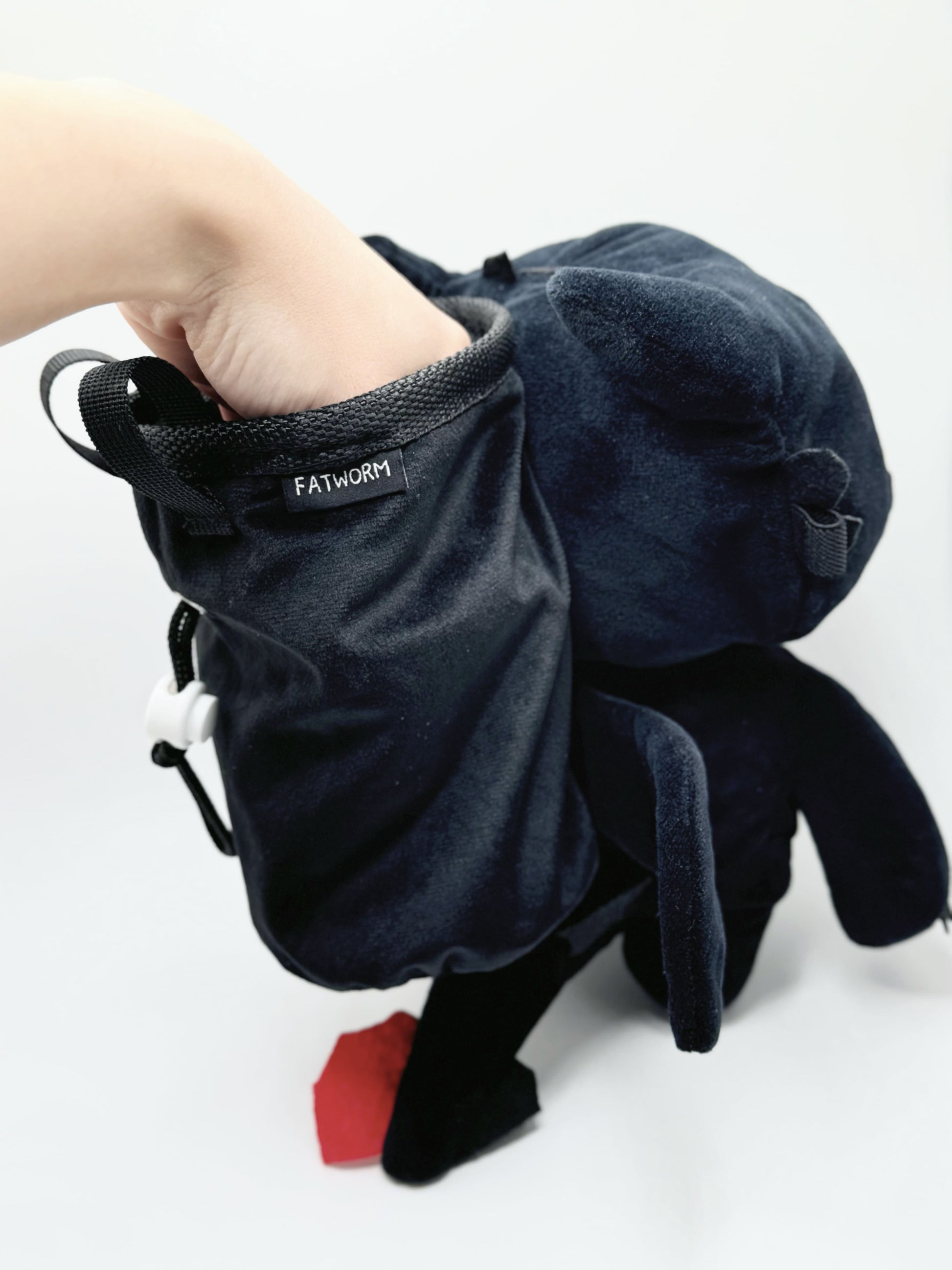 how to train your dragon toothless climbing chalk bag cute plush anime handmade bouldering fatworm