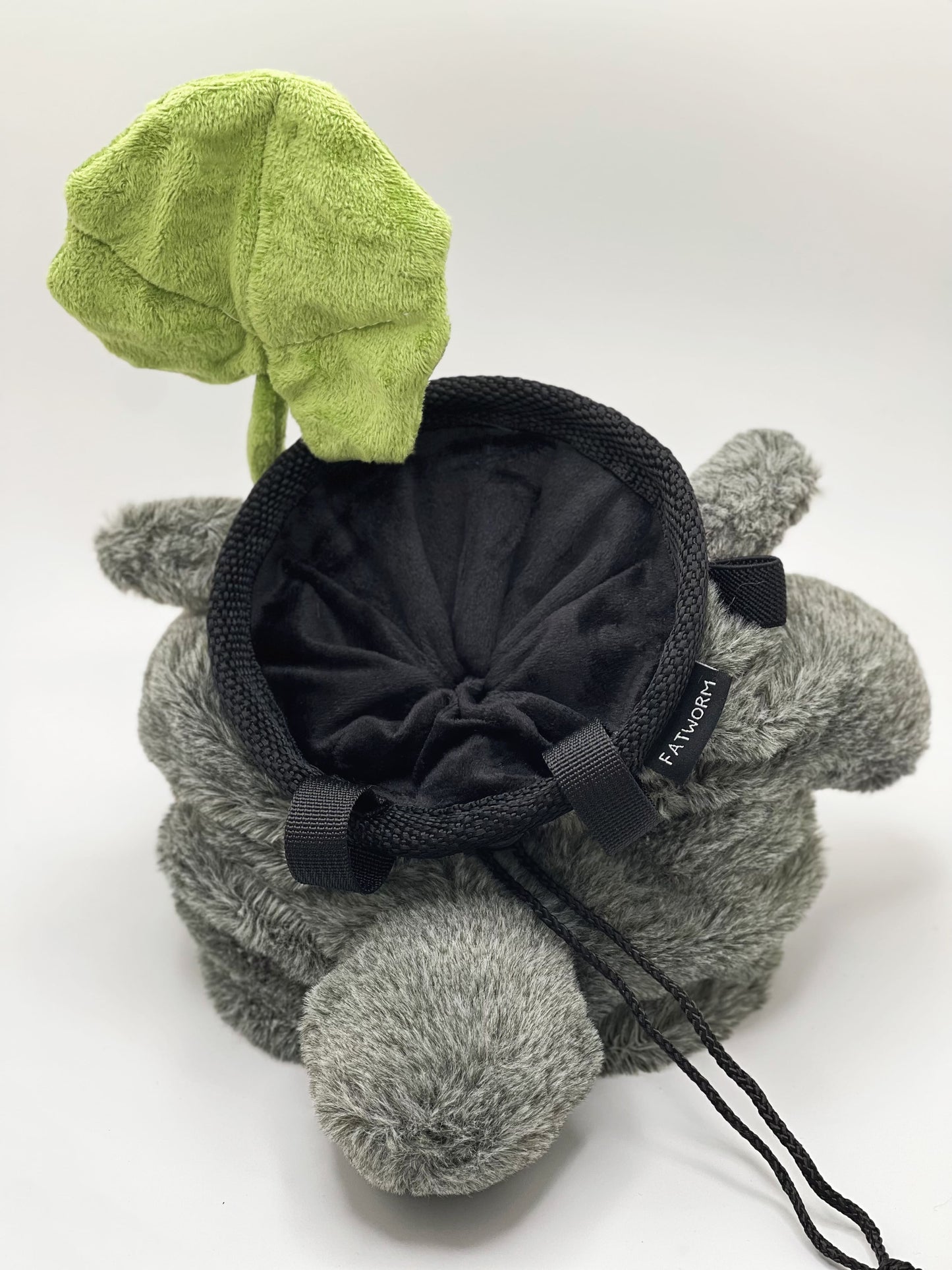 anime cute Totoro with Lotus Leaf chalk bag for rock climbing My Neighbor Totoro plush fatworm handmade chalk bucket