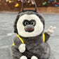 anime plush animal monkey cute climbing chalk bag fatworm chalk bucket