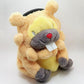 A cute, handmade plush climbing chalk bag made of extra-soft, fluffy material featuring Bidoof with chubby cheeks and iconic front teeth. Designed with high functionality by a climber, it includes a wide top rim opening, polar fleece lining, a brush loop, and a spill-proof drawstring. A great bouldering gift for rock climbers