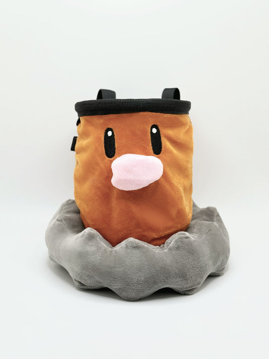 pokemon diglett chalk bag rock climbing bouldering anime plush gengar fatworm